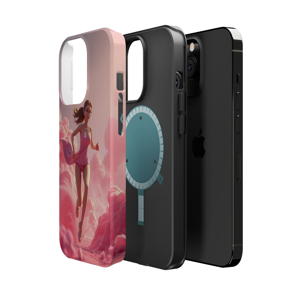 iPhone on Fumes 3D Digital Bold Modern Everyday Snap Case · iPhone Case