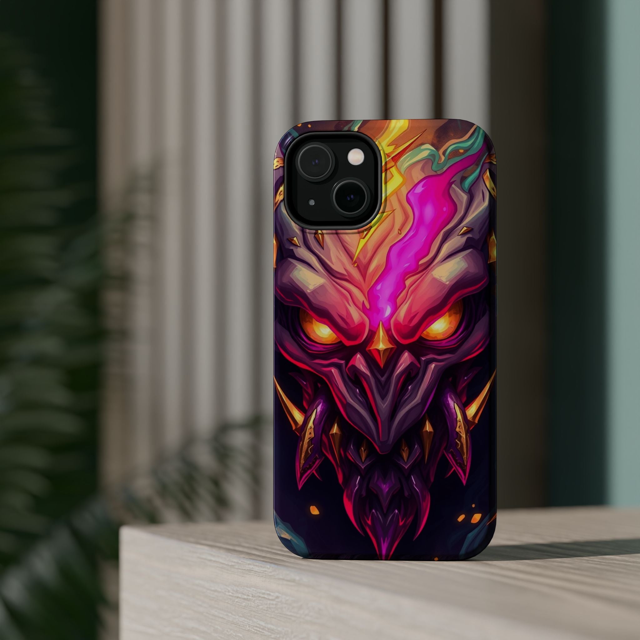 iPhone Chaos Goblin Energy Gold Foil Luxury Slim Everyday Designer Case · iPhone