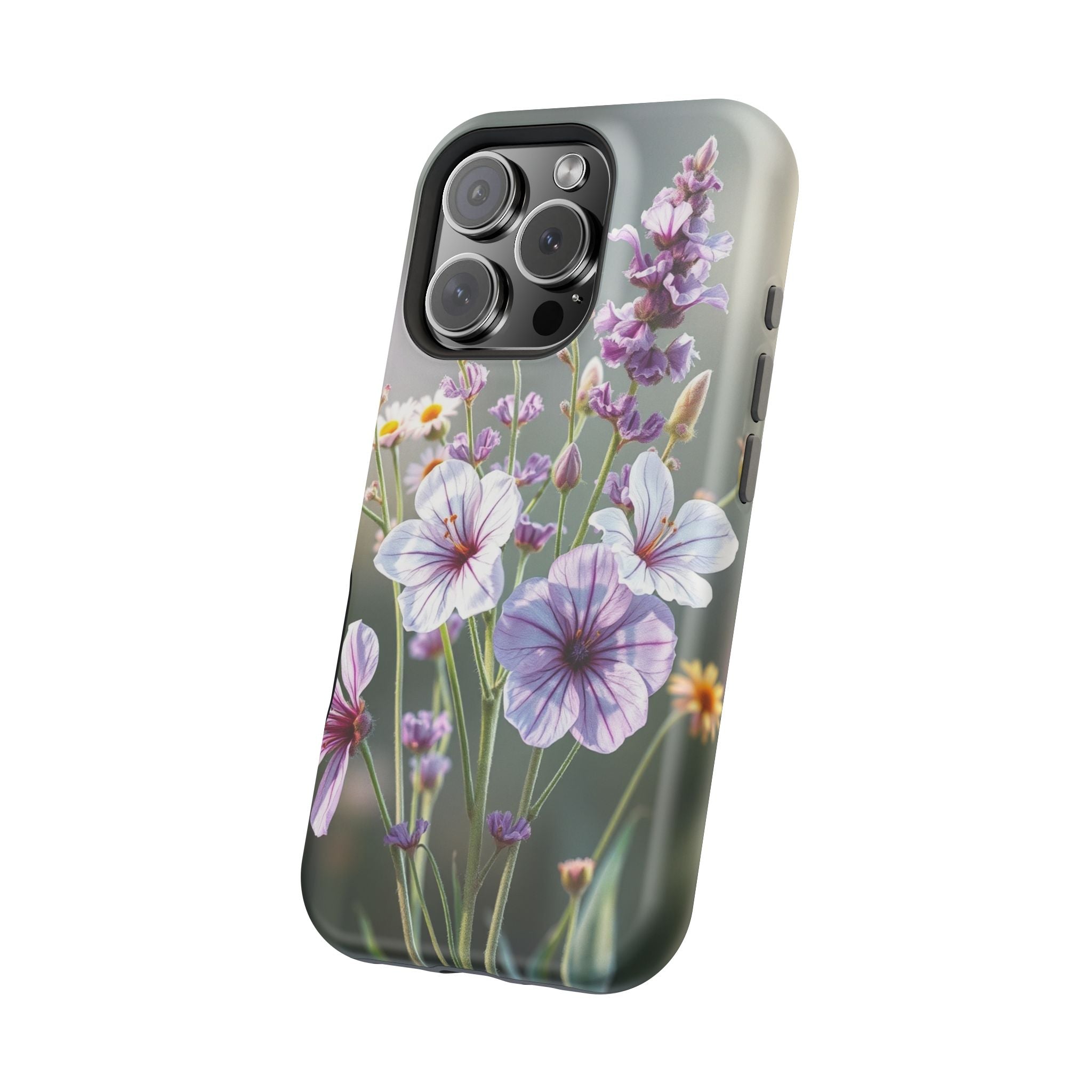 iPhone Wildflower Bunch Enchanted Art Slim Everyday Designer Case · iPhone Case