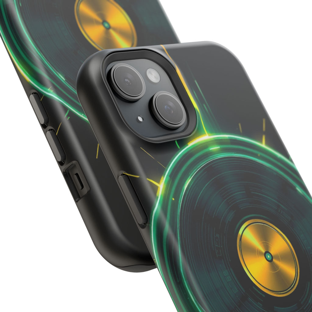 iPhone Dreamy Record Vinyl Spin Design Slim Everyday Designer Case · iPhone Case