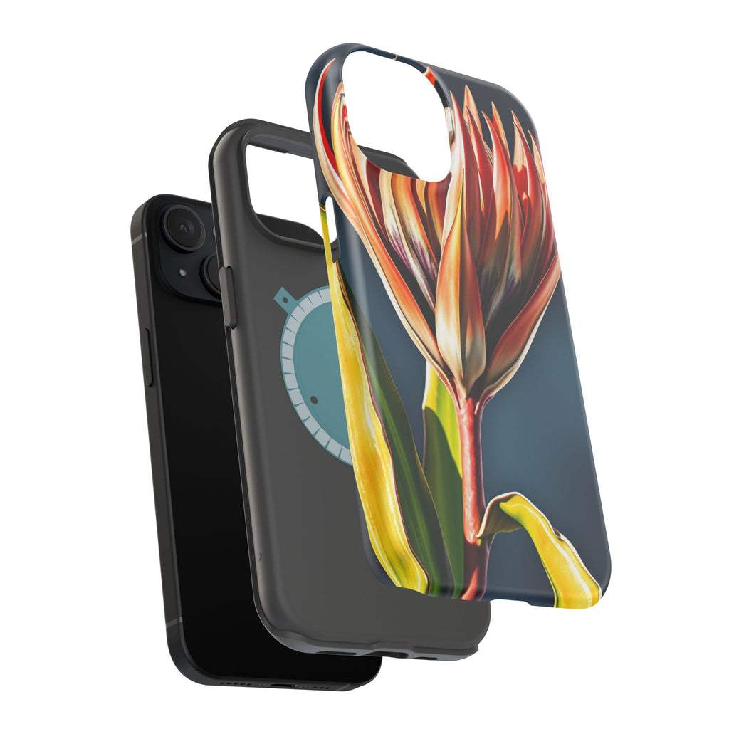 iPhone Protea Bold Vibrant Watercolor Slim Snap Case Ga · iPhone Case