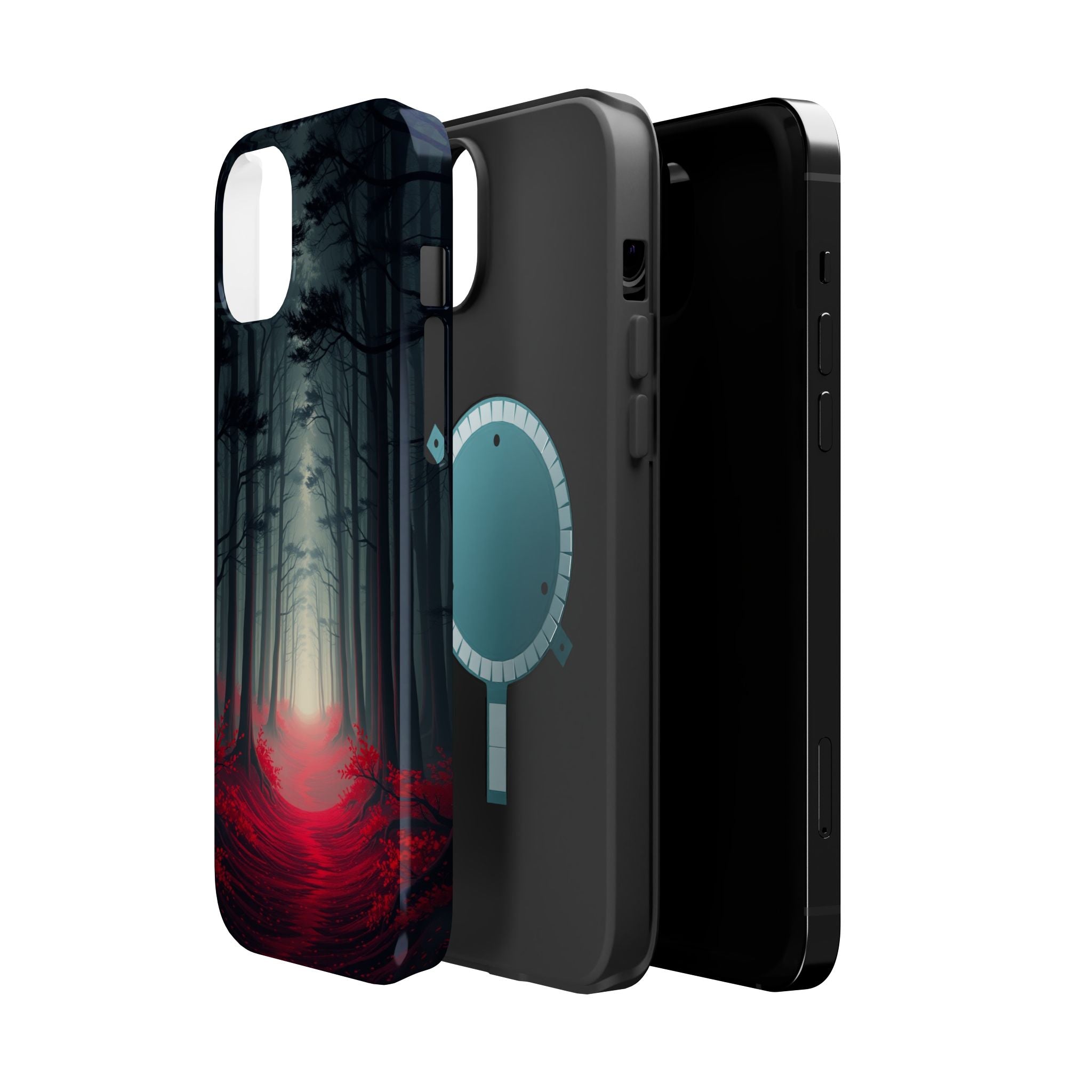 iPhone Dreamy Misty Forest Path Design Slim Everyday Designer Case · iPhone Case