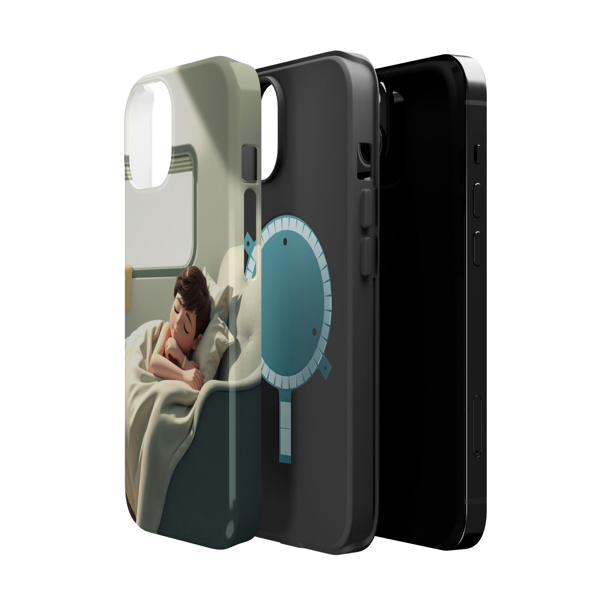 iPhone Serene Do Not Disturb: Napping Design Slim Everyday Designer Case · iPhon