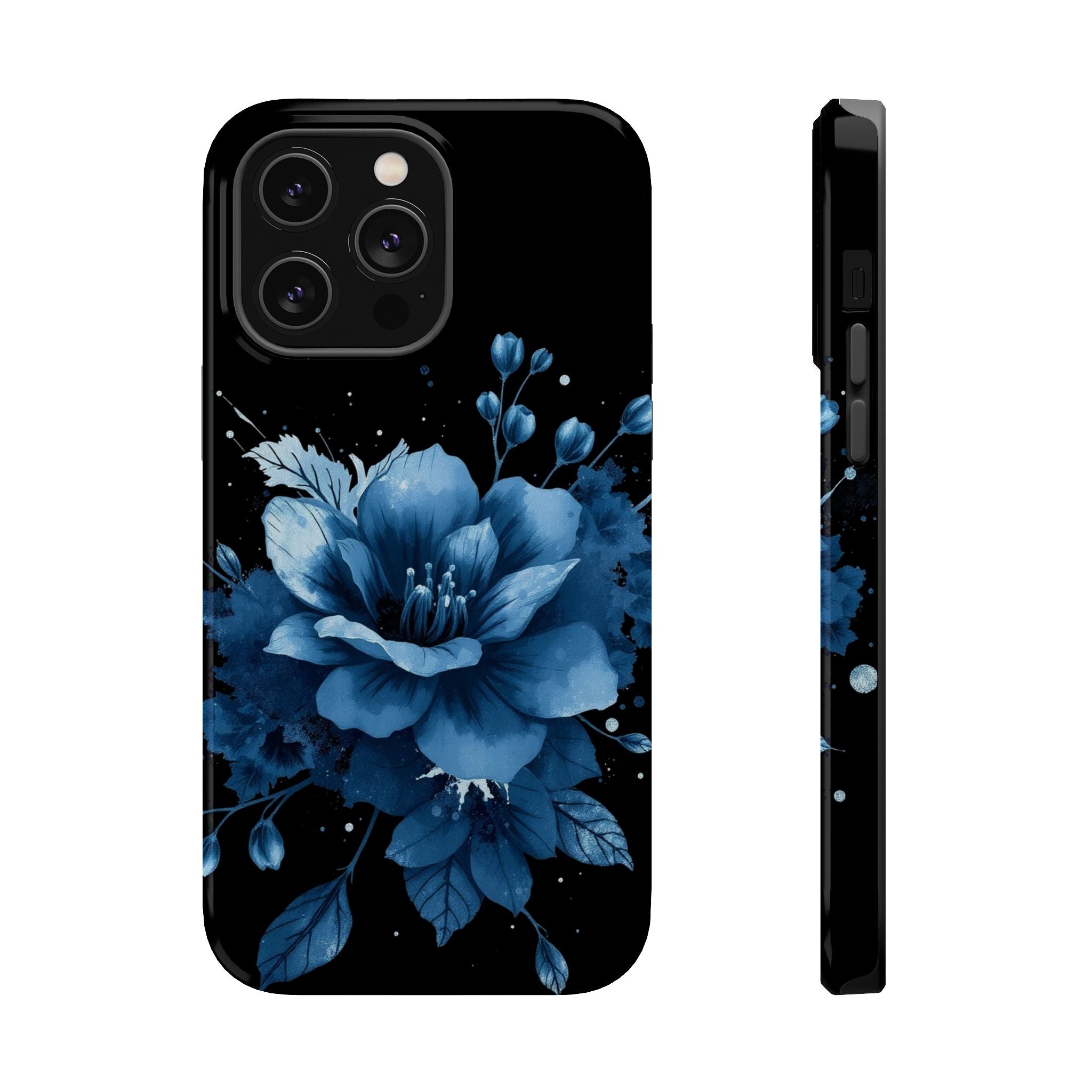 iPhone Serene Floral Watercolor Splash Design Slim Everyday Designer · iPhone Ca