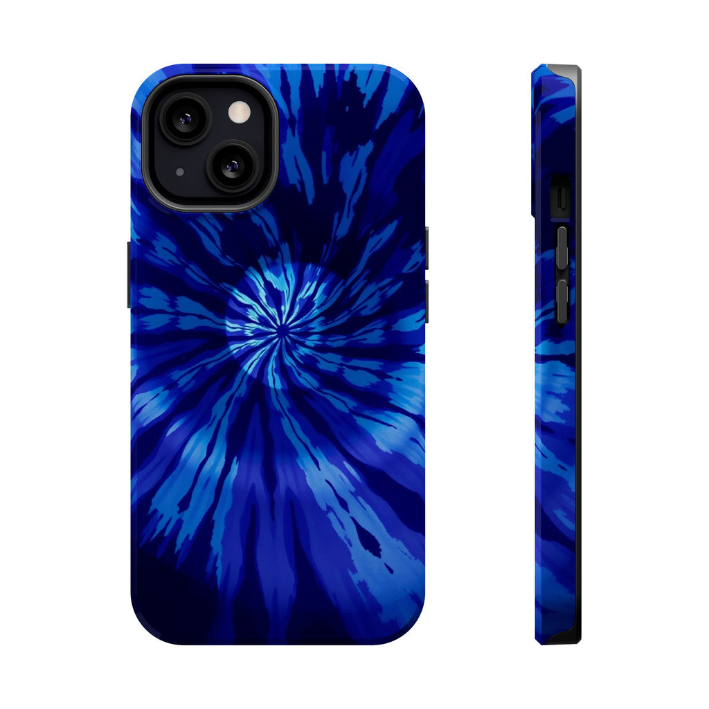 iPhone Tie-Dye Vortex Dark Gothic Ink Slim Everyday Designer Case · iPhone Case