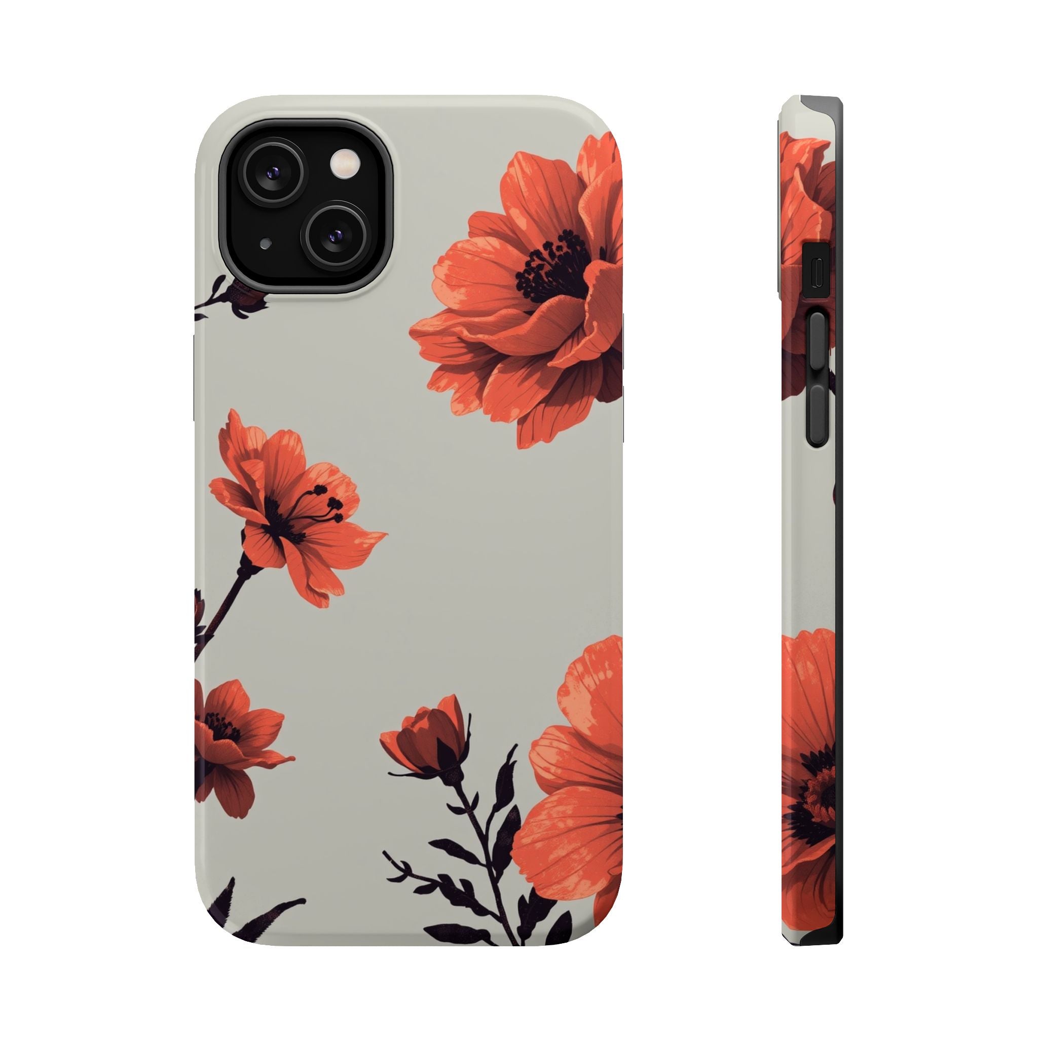 iPhone Dreamy Floral Ink Wash Design Slim Everyday iPhone 13 Designer · iPhone C