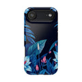 iPhone Serene Jungle Floral Design Clean Minimal Snap Cas Slim Snap Case · iPhon