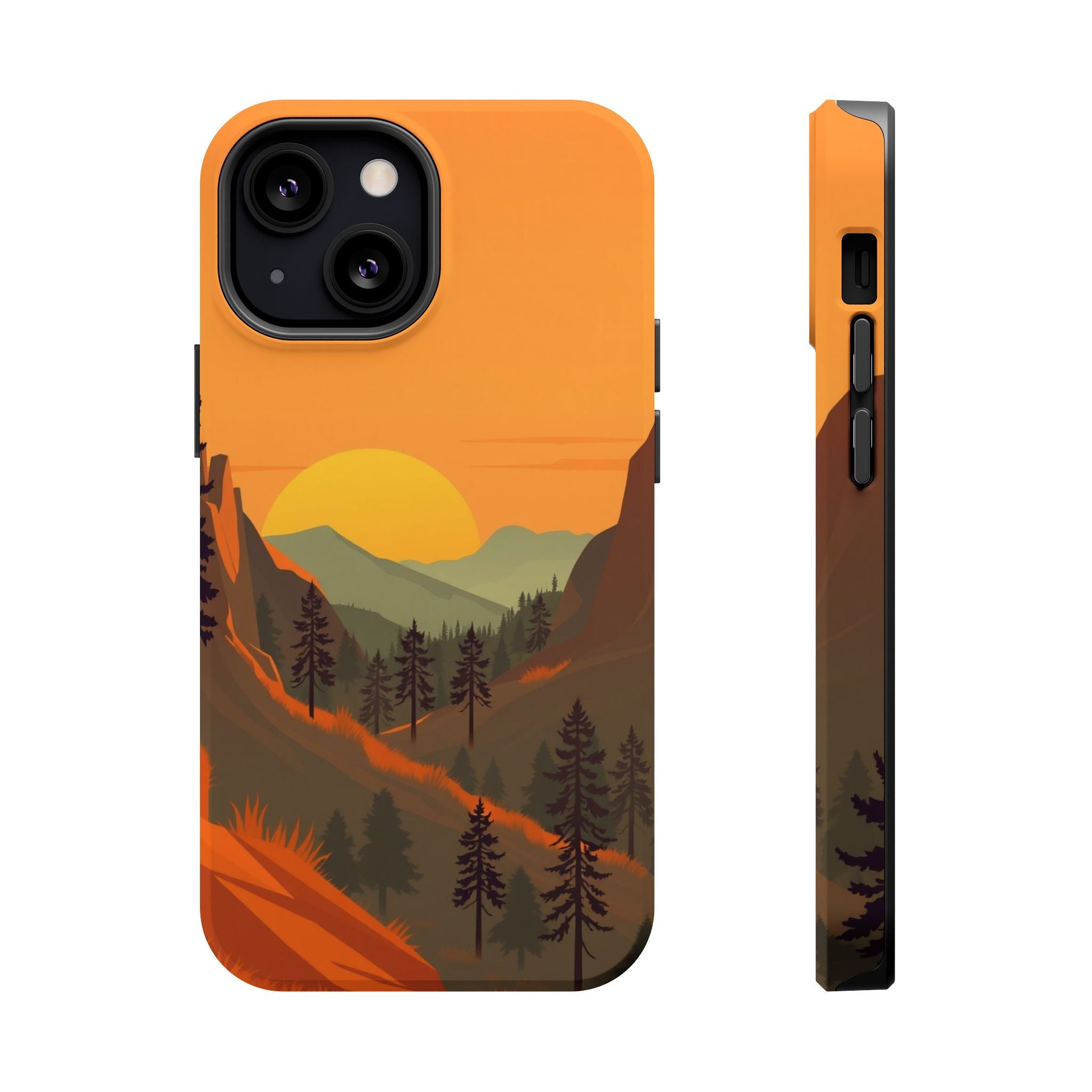 iPhone Pine Ridge Earthy Design Slim Everyday Designer Case · iPhone Case
