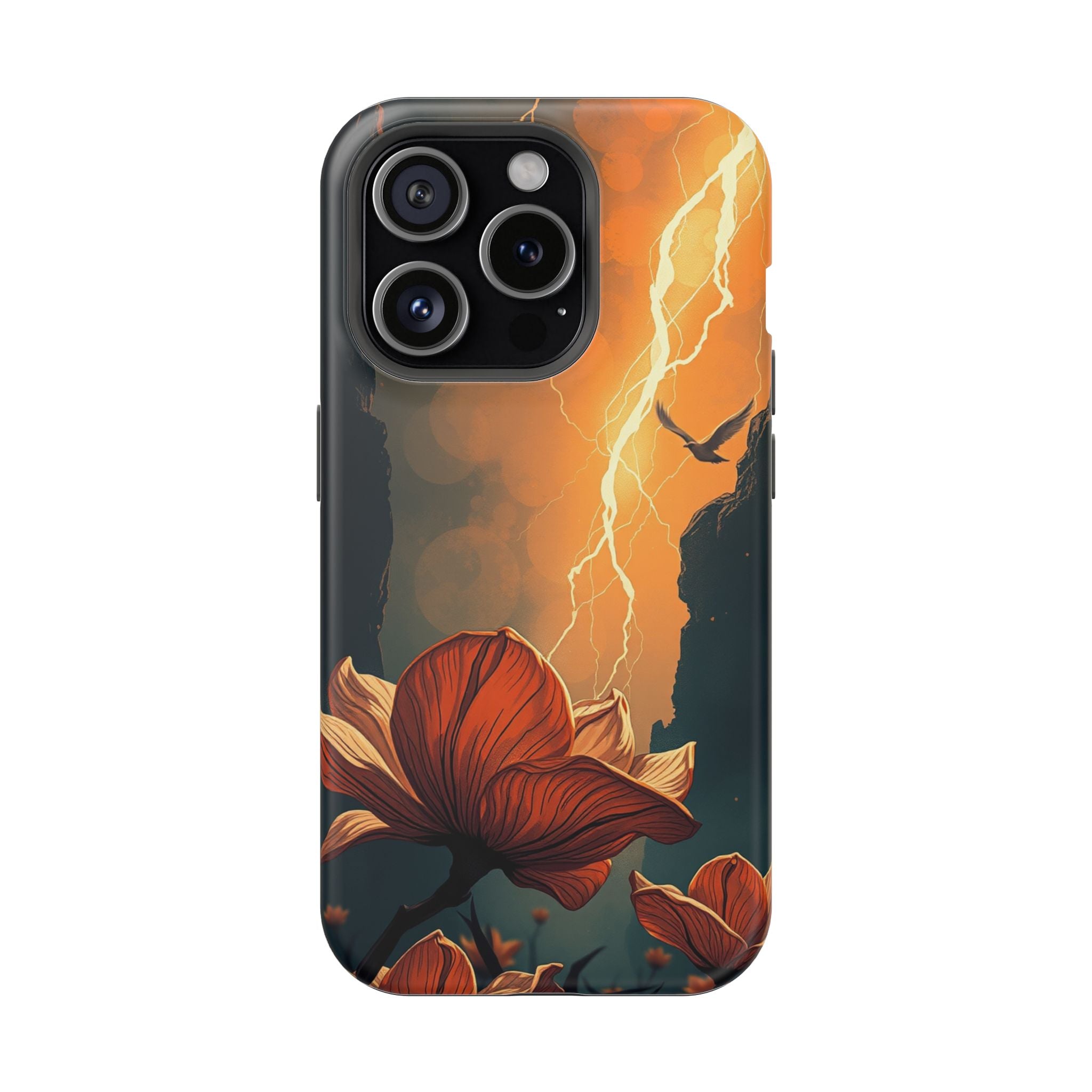 iPhone Vibrant Petal Storm Design Bold Modern Everyday Snap Case · iPhone Case