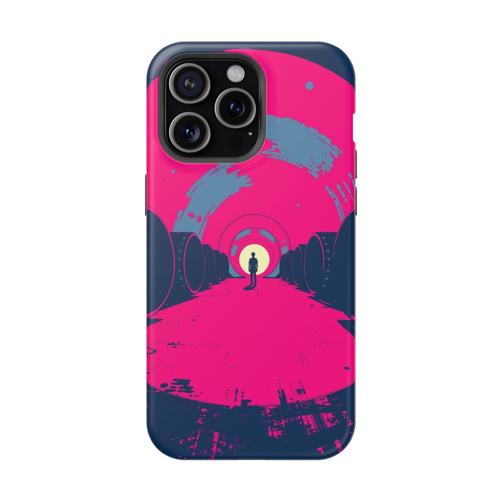 iPhone 1960s Mod Circles Bold Art Bold Modern Everyday Snap Case · iPhone Case