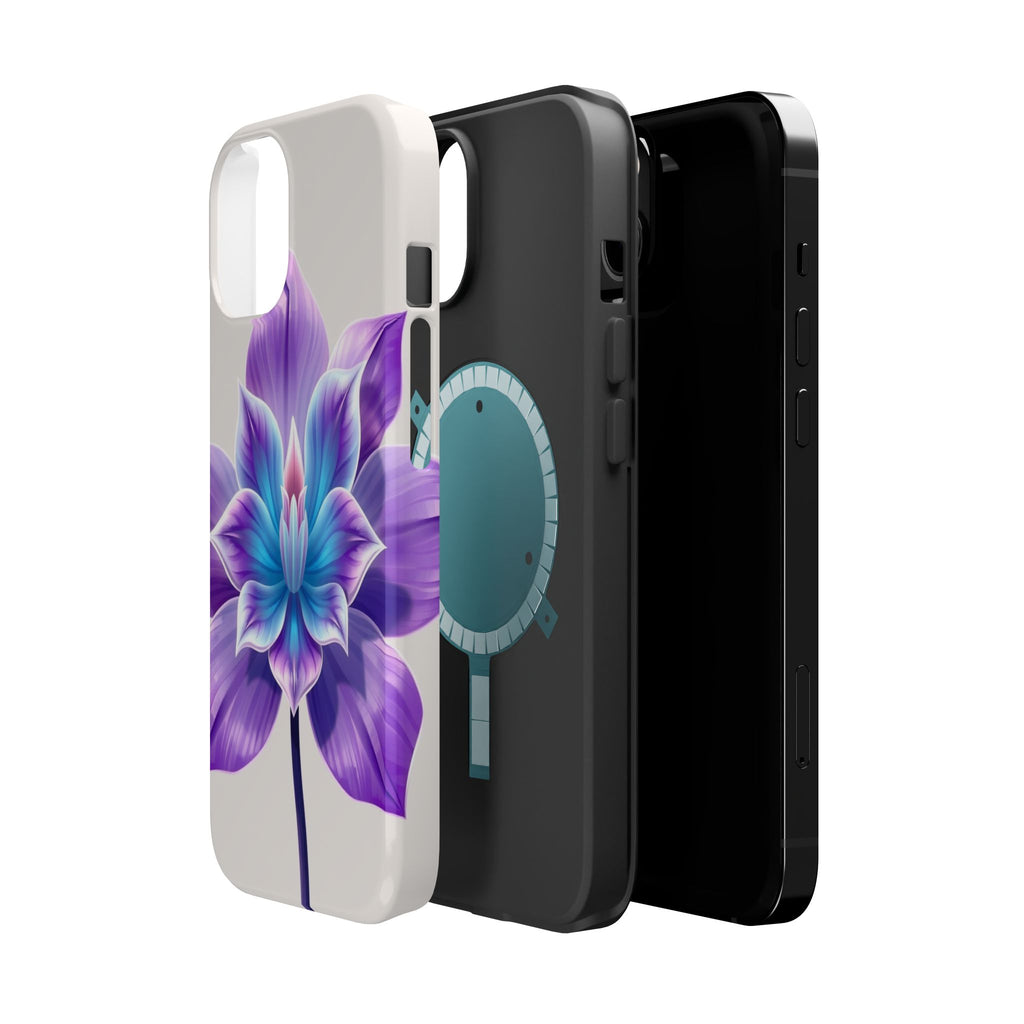 iPhone Dreamy Neon Floral Design 10 Slim Everyday Designer Case · iPhone Case