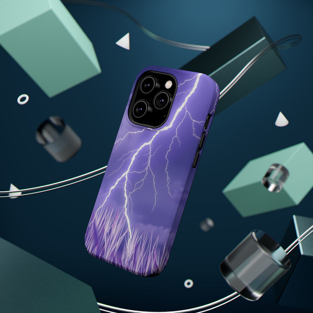 iPhone Dreamy Prairie Lightning Design Slim Everyday Designer Case · iPhone Case
