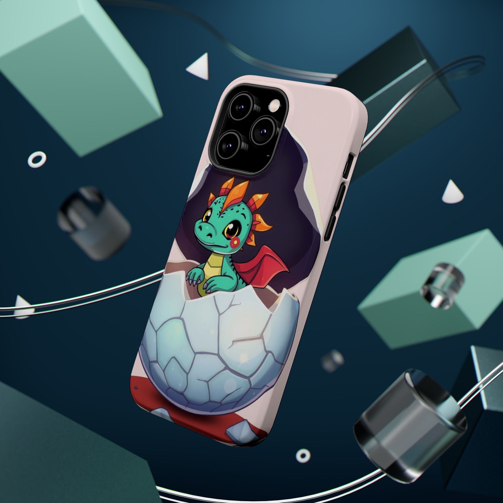 iPhone Dragon Hatching Egg Kids Fun Phone Case Gift Slim Snap Case · iPhone Case