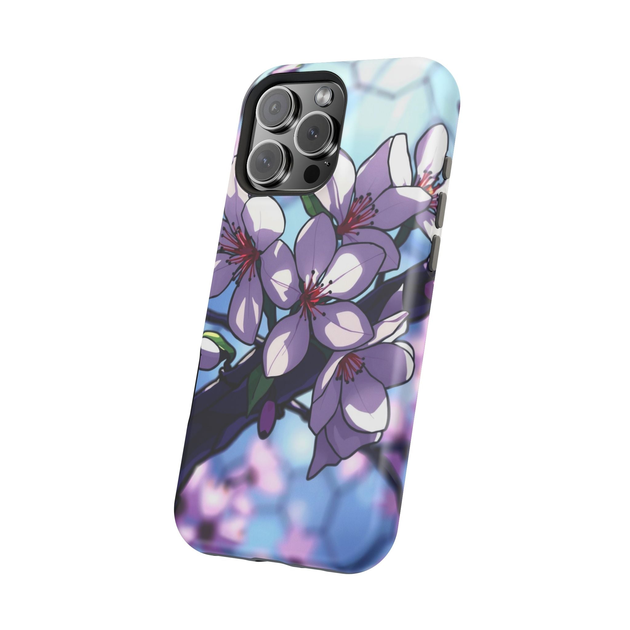 iPhone Dreamy Cherry Blossom Design Slim Everyday Designer Case · iPhone Case