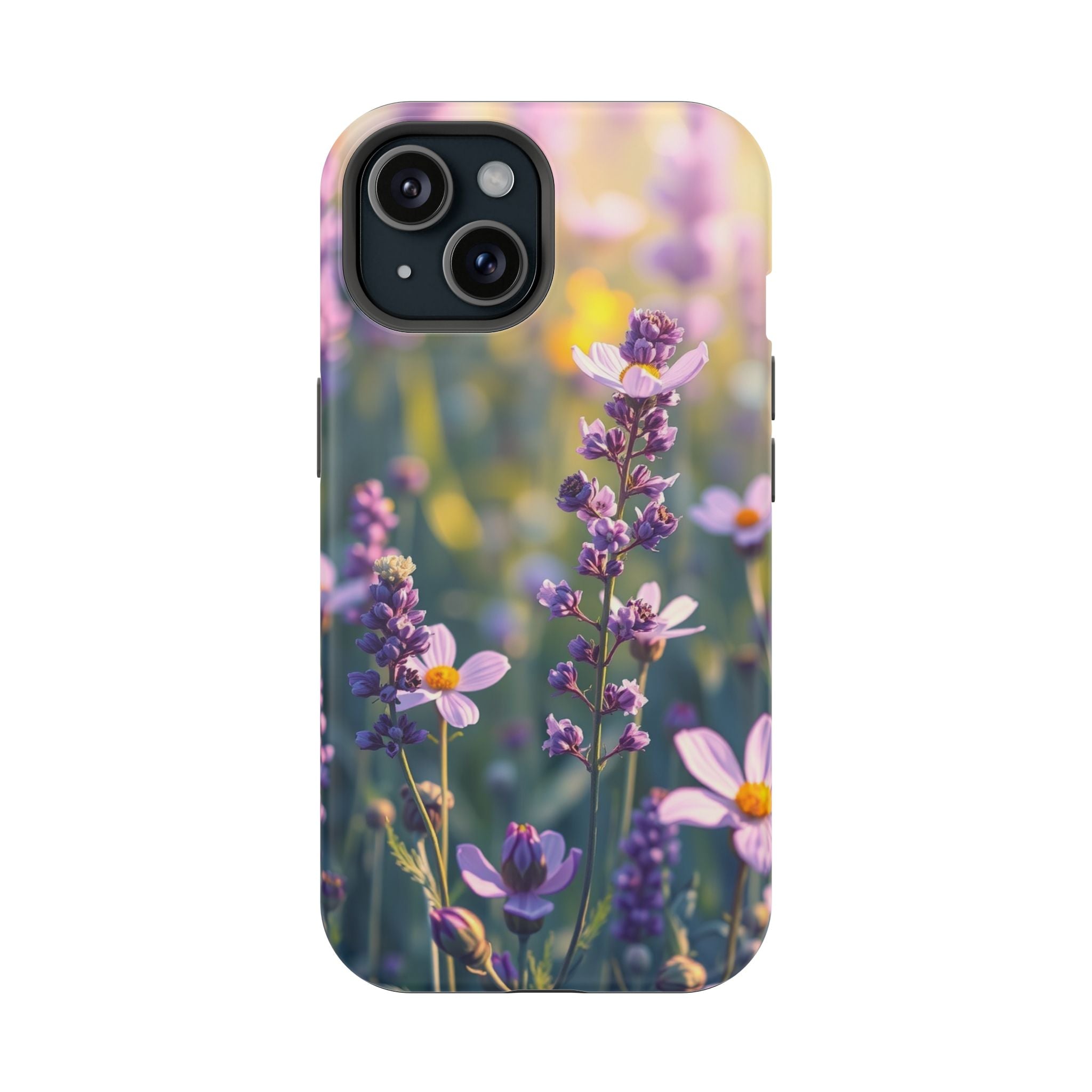 iPhone Lavender And Pearl Wildflower Field Slim iPhone Everyday · iPhone Case