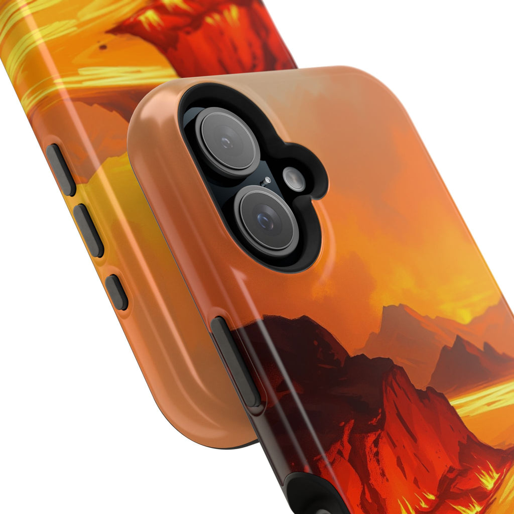 iPhone Burnt Orange And Sand Wildfire Glow Slim iPhone Everyday · iPhone Case