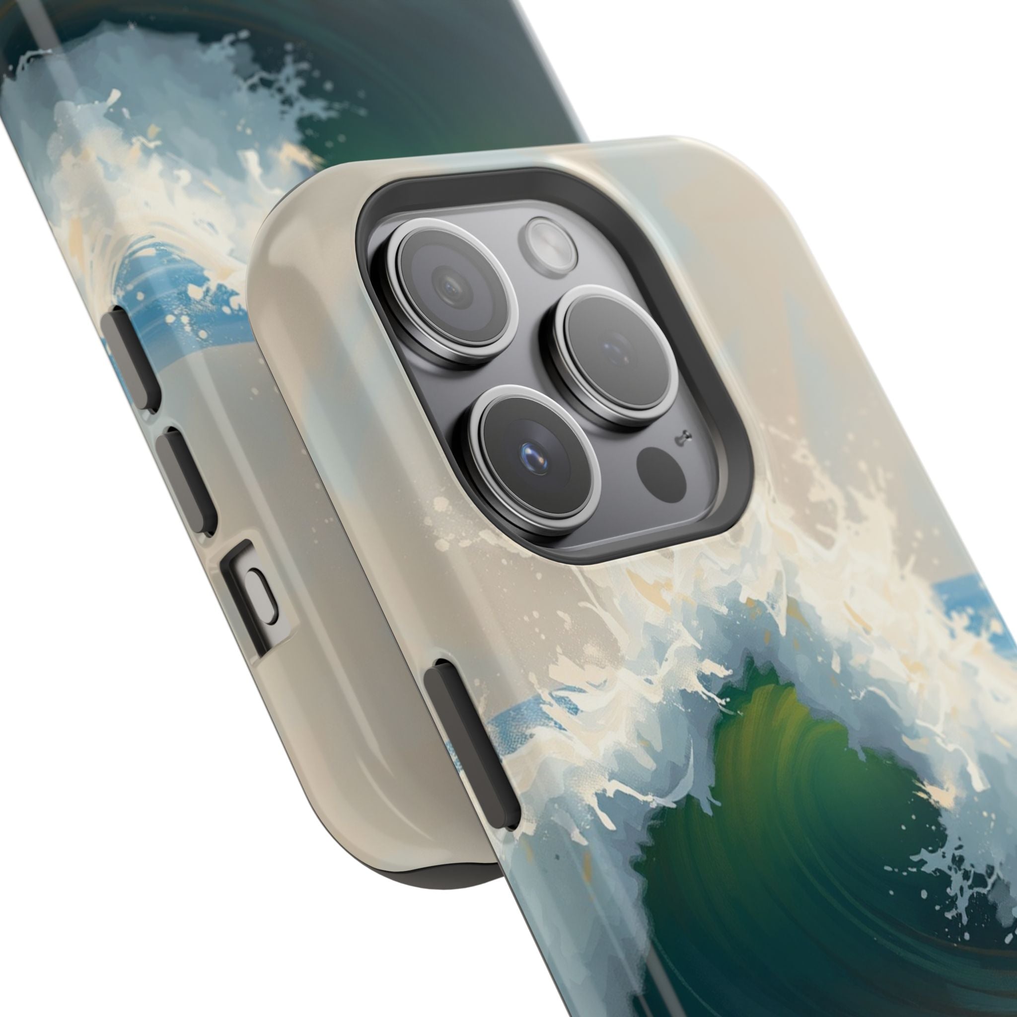 iPhone Radiant Ocean Wave Crash Design Slim Everyday Designer Case · iPhone Case