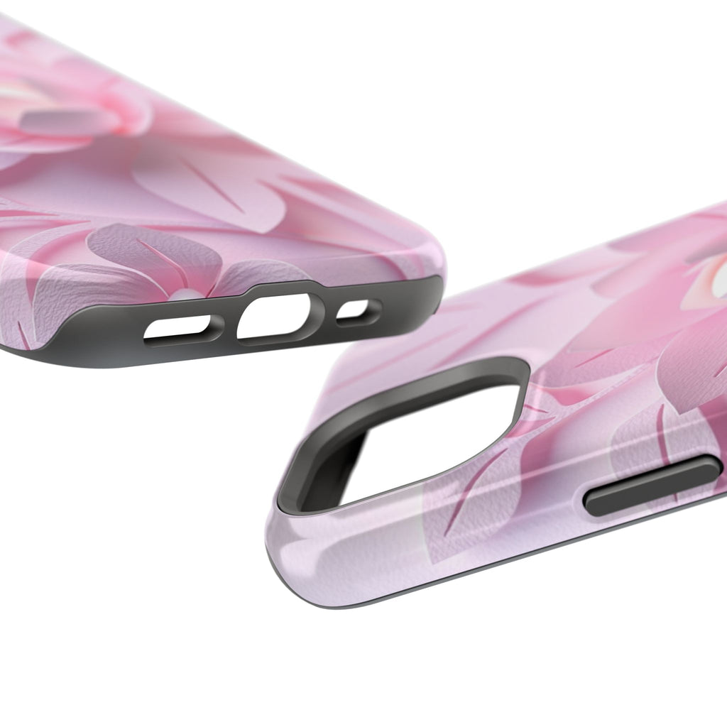 iPhone Floral Geometric Paper Cut Art Slim Everyday Designer Case · iPhone Case