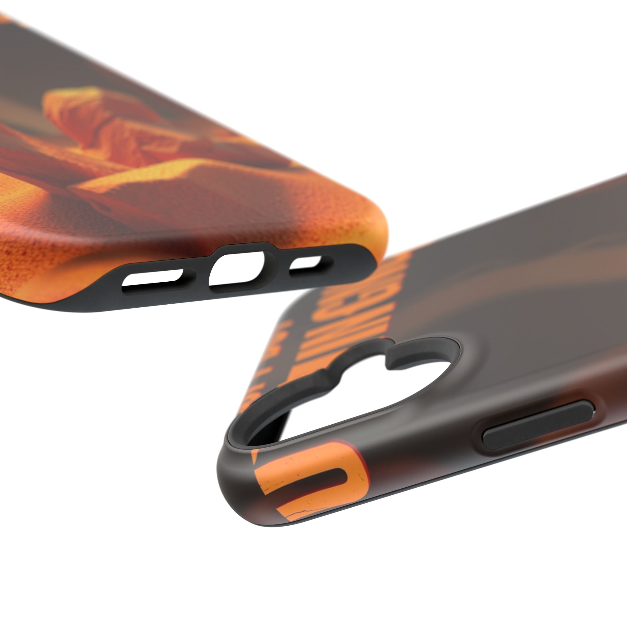 iPhone Earthy Soft but Unhinged Design Slim Everyday Designer Case · iPhone Case