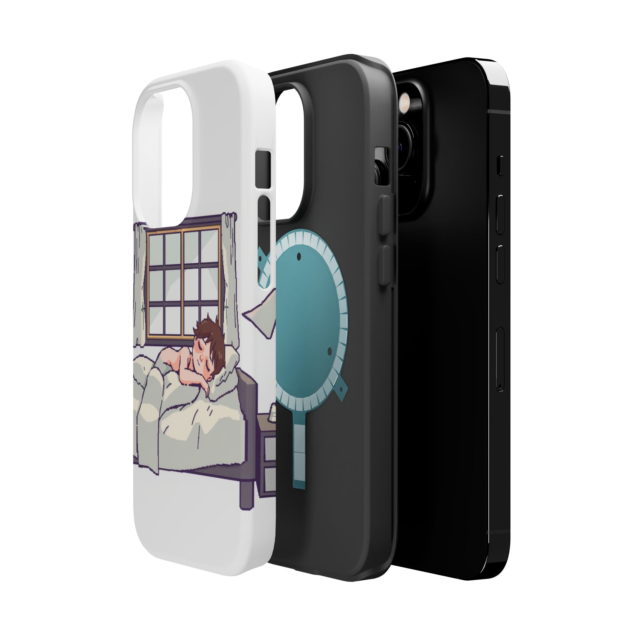 iPhone Do Not Disturb: Napping Bold Art Slim Everyday Designer Case · iPhone Cas
