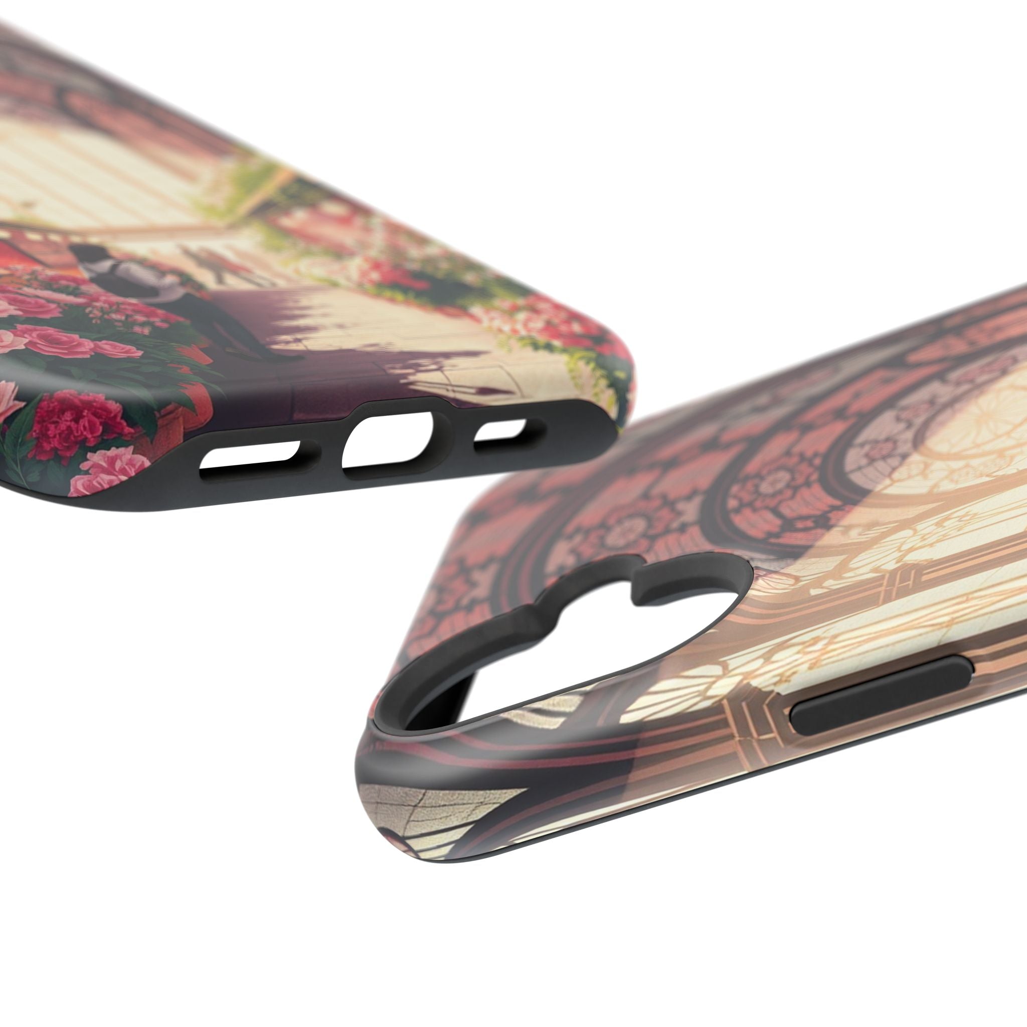 iPhone Flower Market Stained Glass Bold Modern Everyday Snap Case · iPhone Case