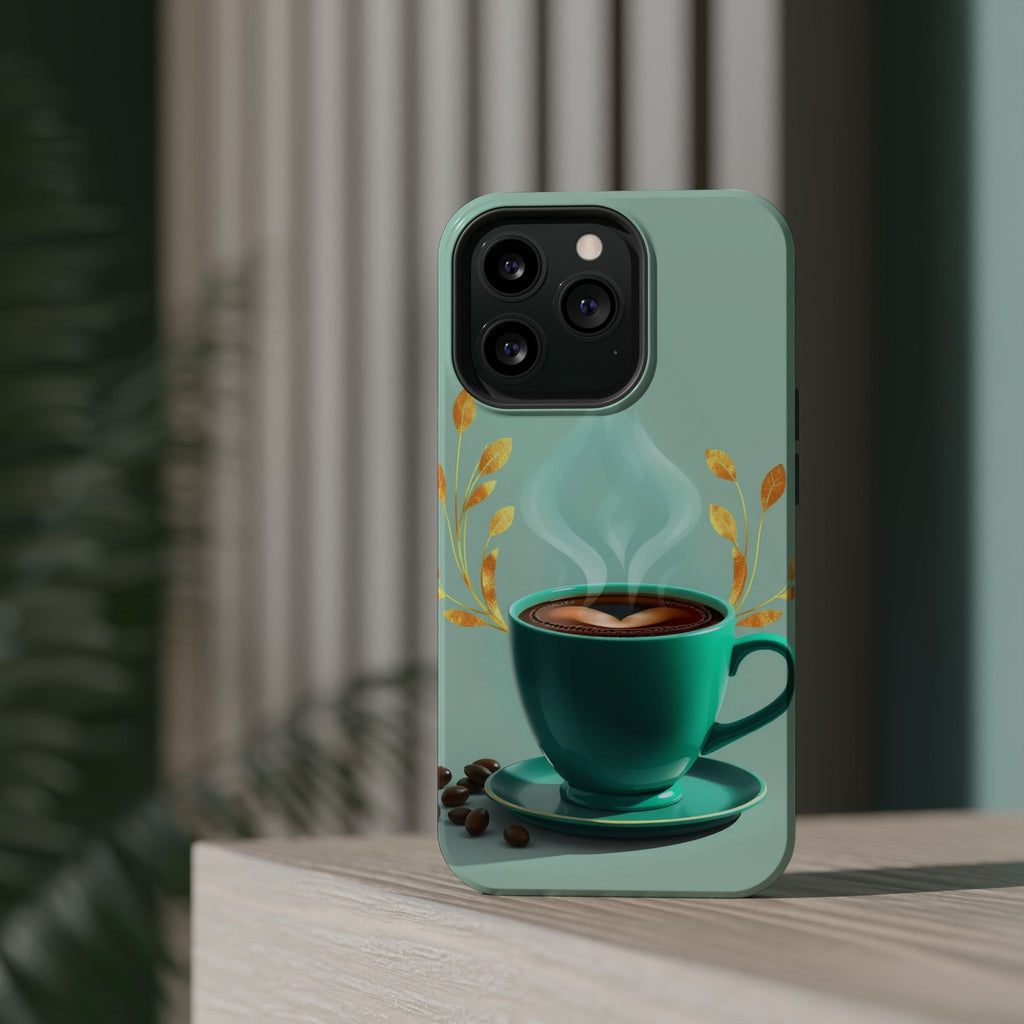 iPhone Radiant Emotional Support Coffee Design Soft Finish Everyday Case · iPhon
