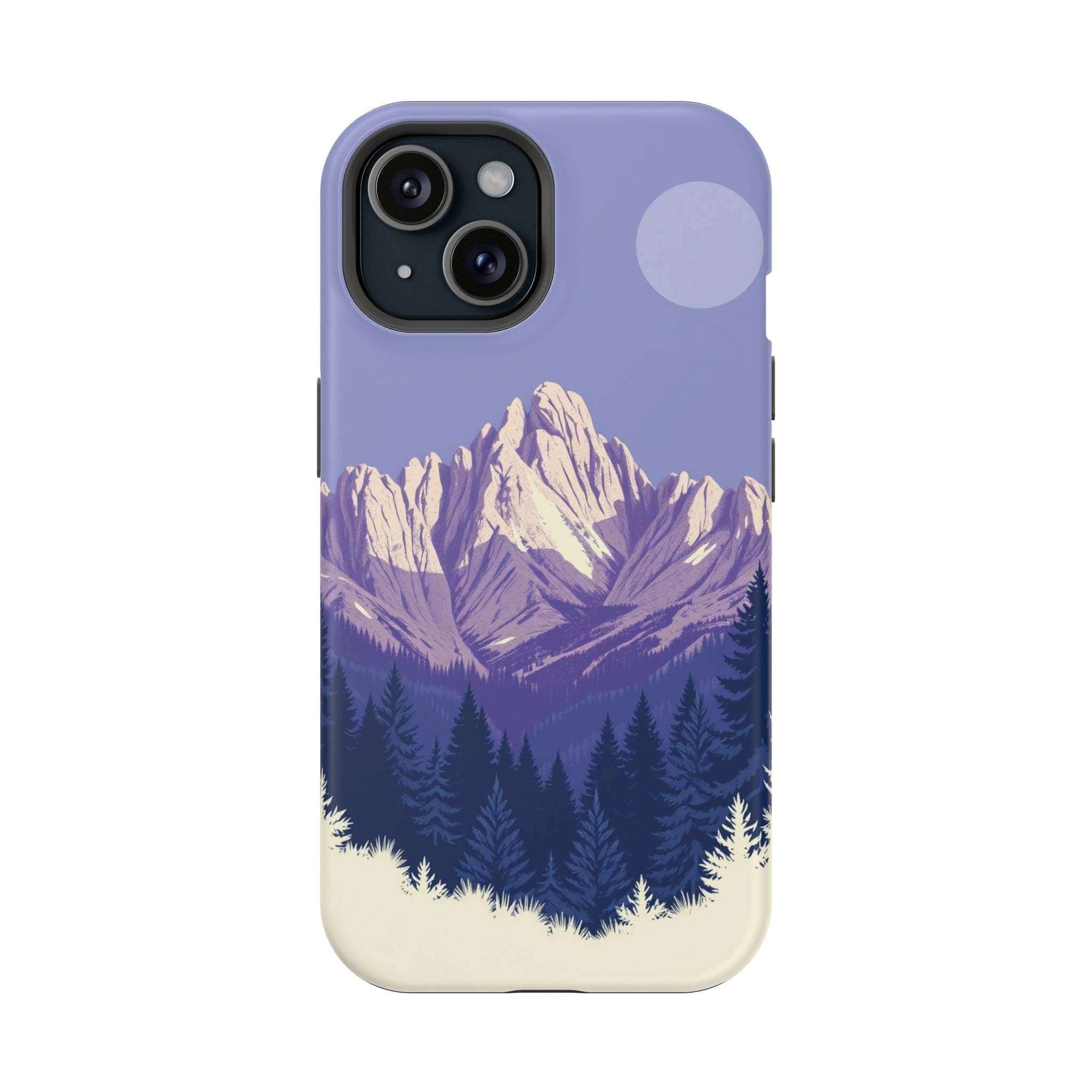 iPhone Pine Ridge Serene Design Slim Everyday Designer Case · iPhone Case