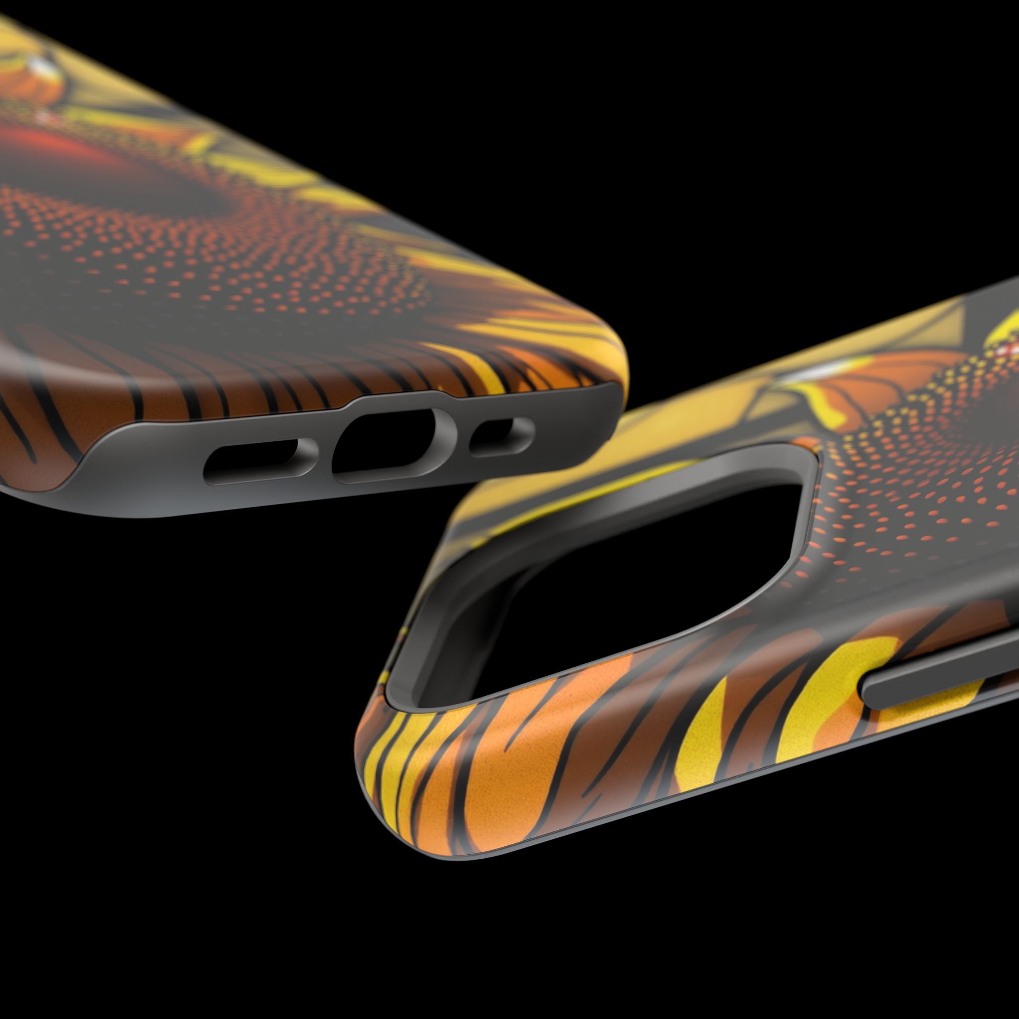 iPhone Sunflower Pop Stained Glass Bold Modern Everyday Snap Case · iPhone Case