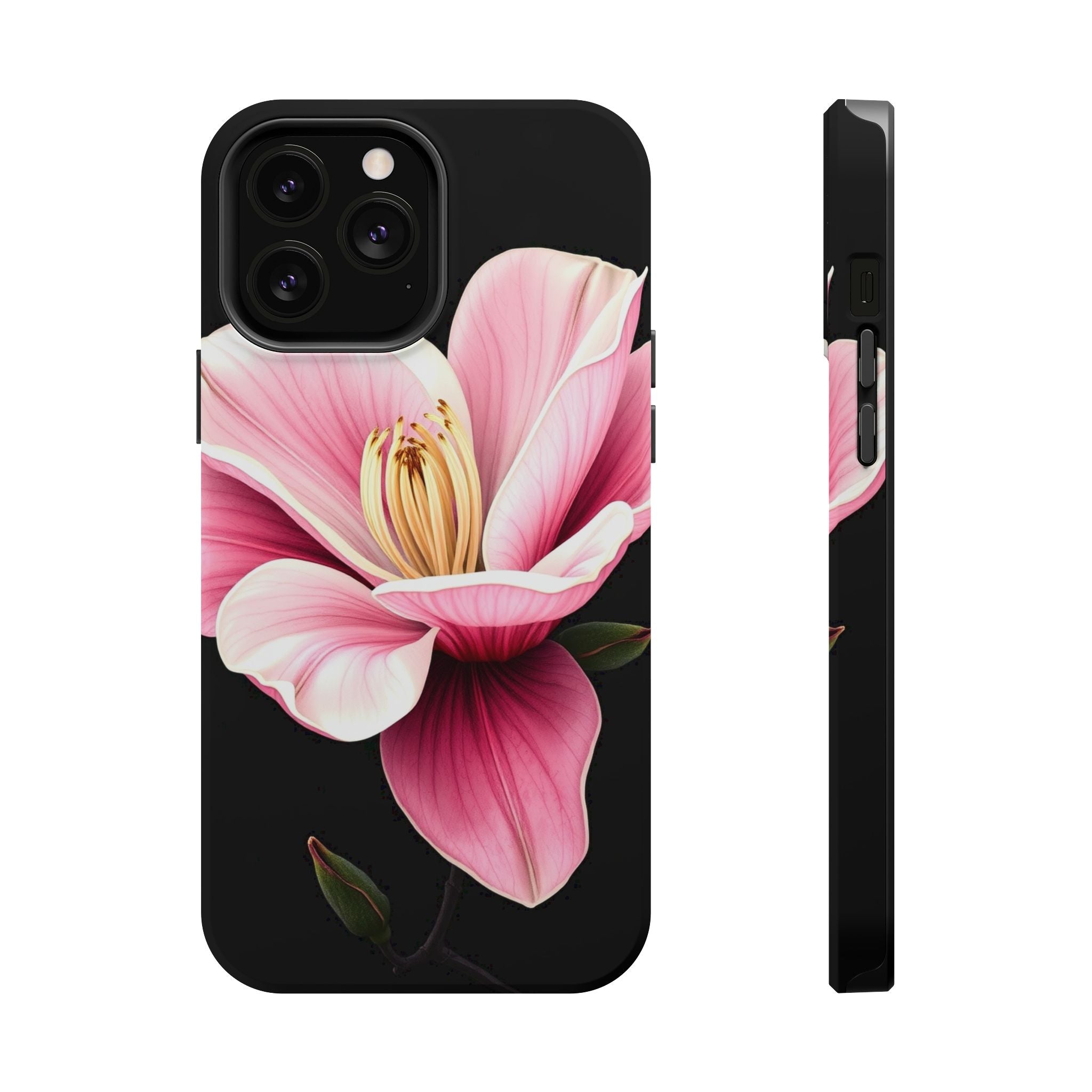 iPhone Magnolia Dream Dark Gothic Ink Slim Everyday Designer Case · iPhone Case