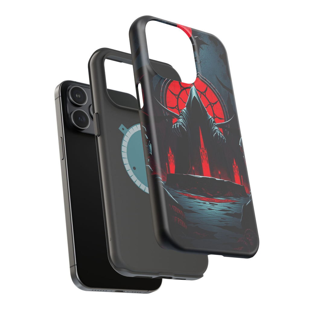 iPhone Serene Necromancer Circle Design Slim Everyday Designer Case · iPhone Cas