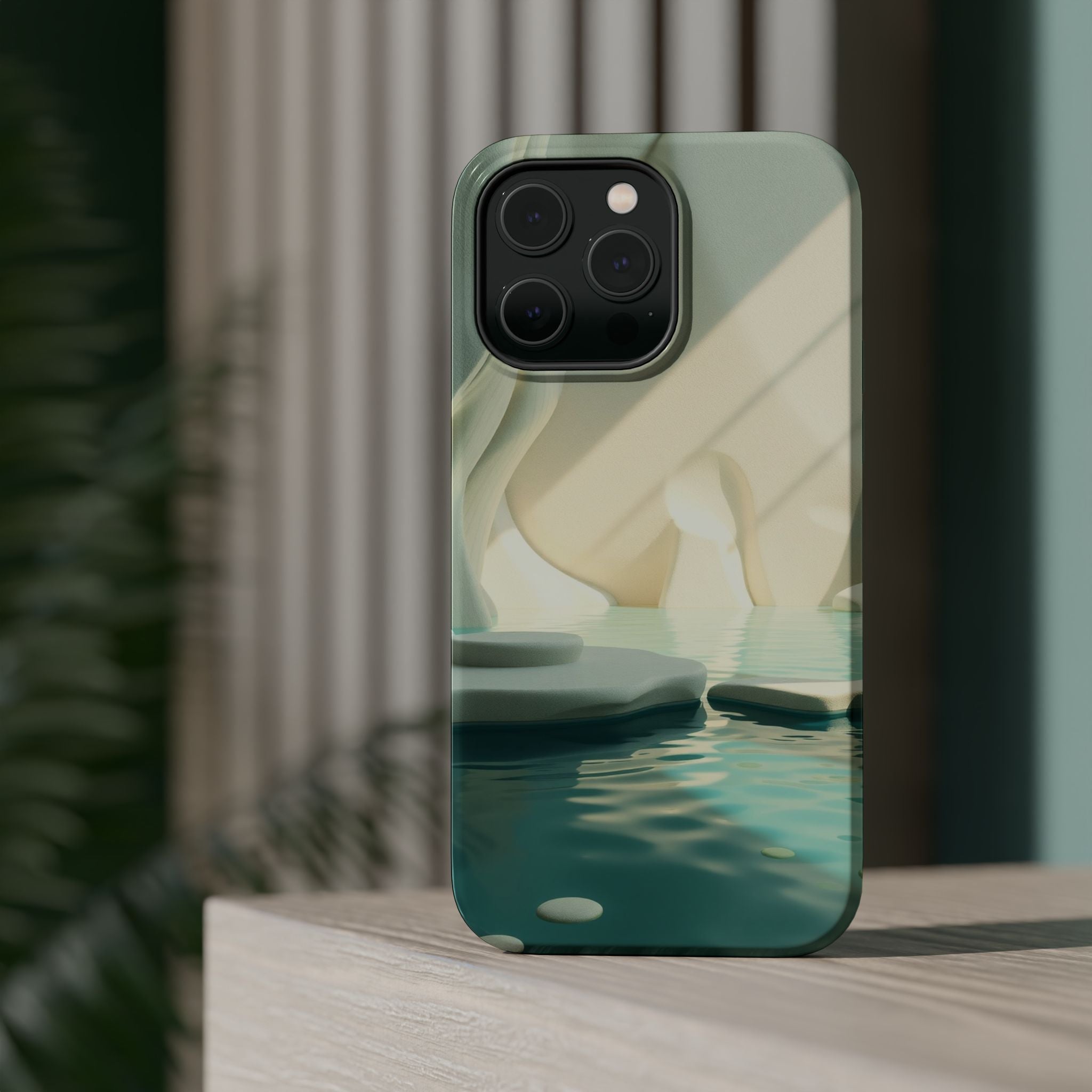 iPhone Tidal Pool 3D Digital Slim Everyday Designer Case · iPhone Case