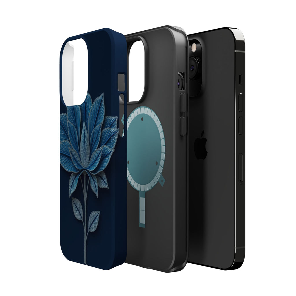 iPhone Night Bloomer Paper Cut Art Bold Modern Everyday Snap Case · iPhone Case