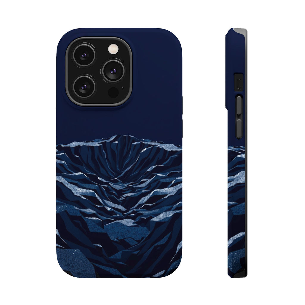 iPhone Lava Field Abstract Geometric Slim Everyday Designer Case · iPhone Case
