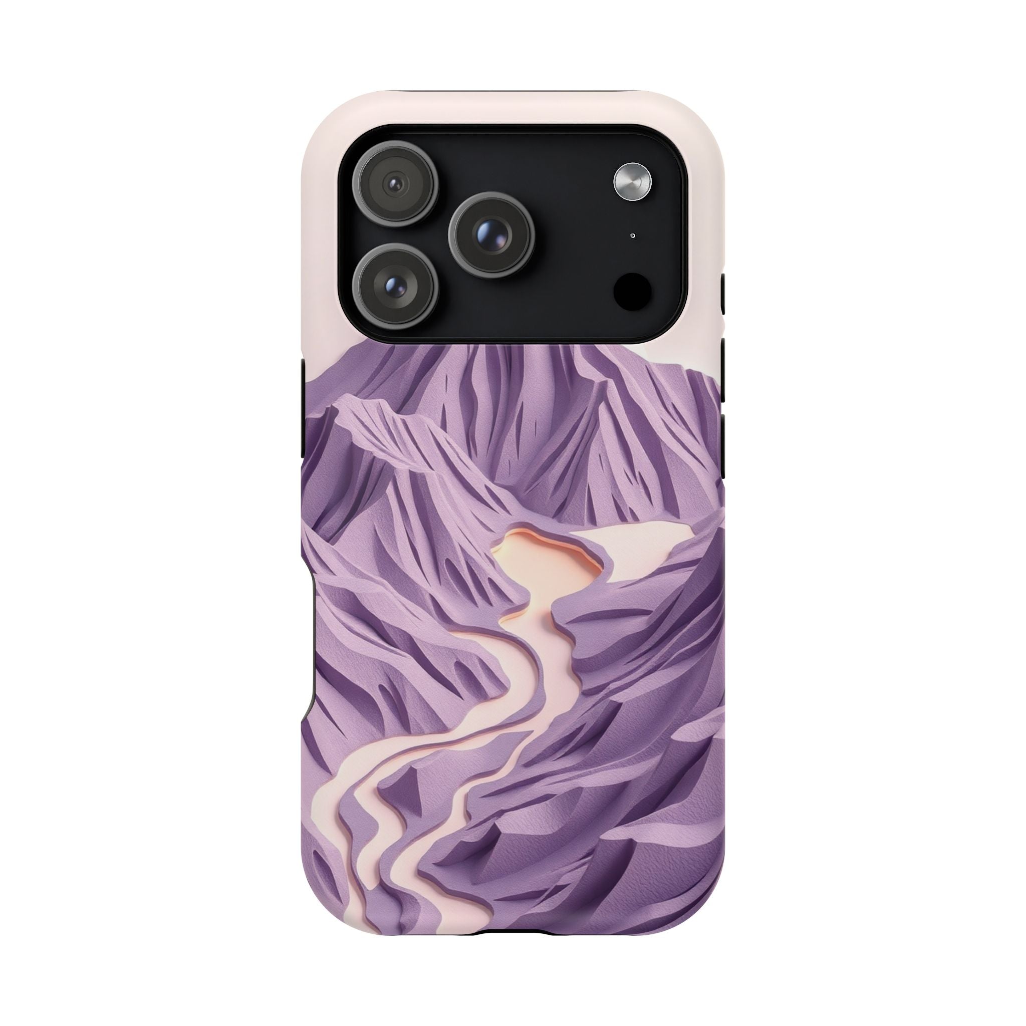 iPhone Vibrant Lava Field Design Bold Modern Everyday Snap Case · iPhone Case
