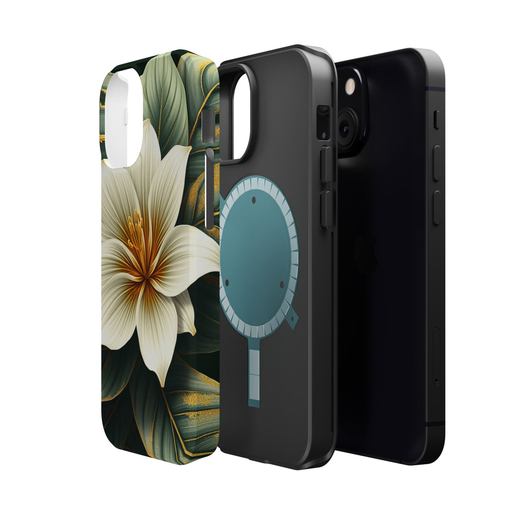 iPhone Radiant Tropical Bloom Design Slim Everyday Designer Case · iPhone Case