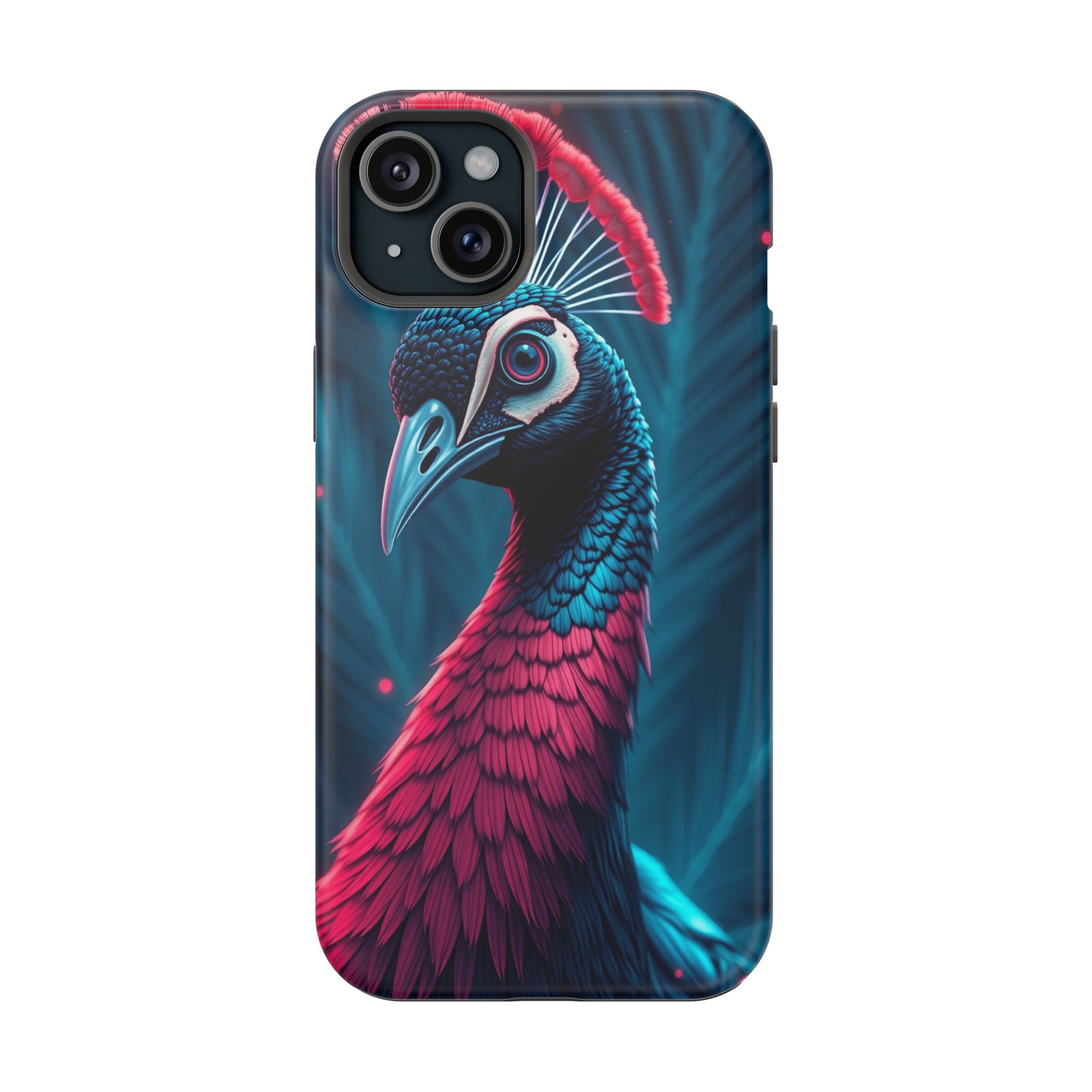 iPhone Nouveau Peacock Electric Art Slim Everyday Designer Case · iPhone Case