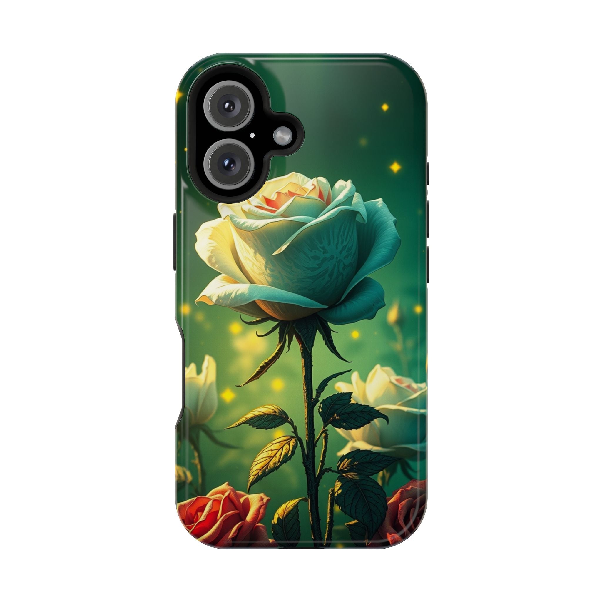 iPhone Earthy Rose Garden Design Bold Modern Everyday Snap Case · iPhone Case