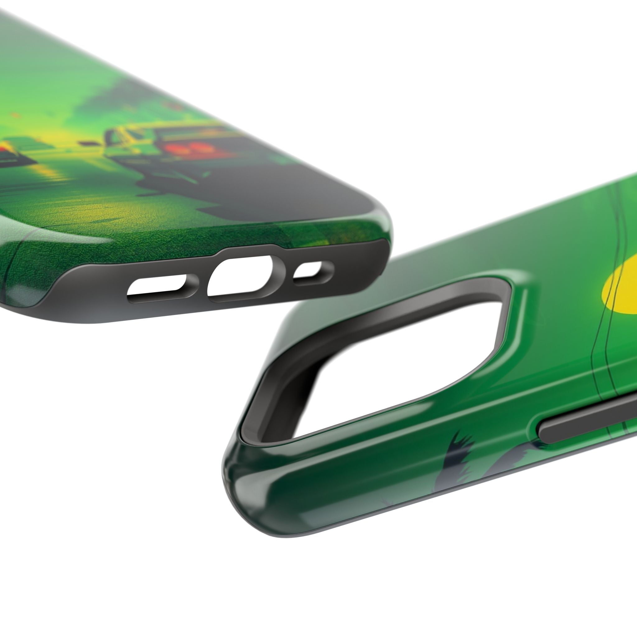 iPhone Dreamy Sunset Drive 80s Design Slim Everyday Designer Case · iPhone Case