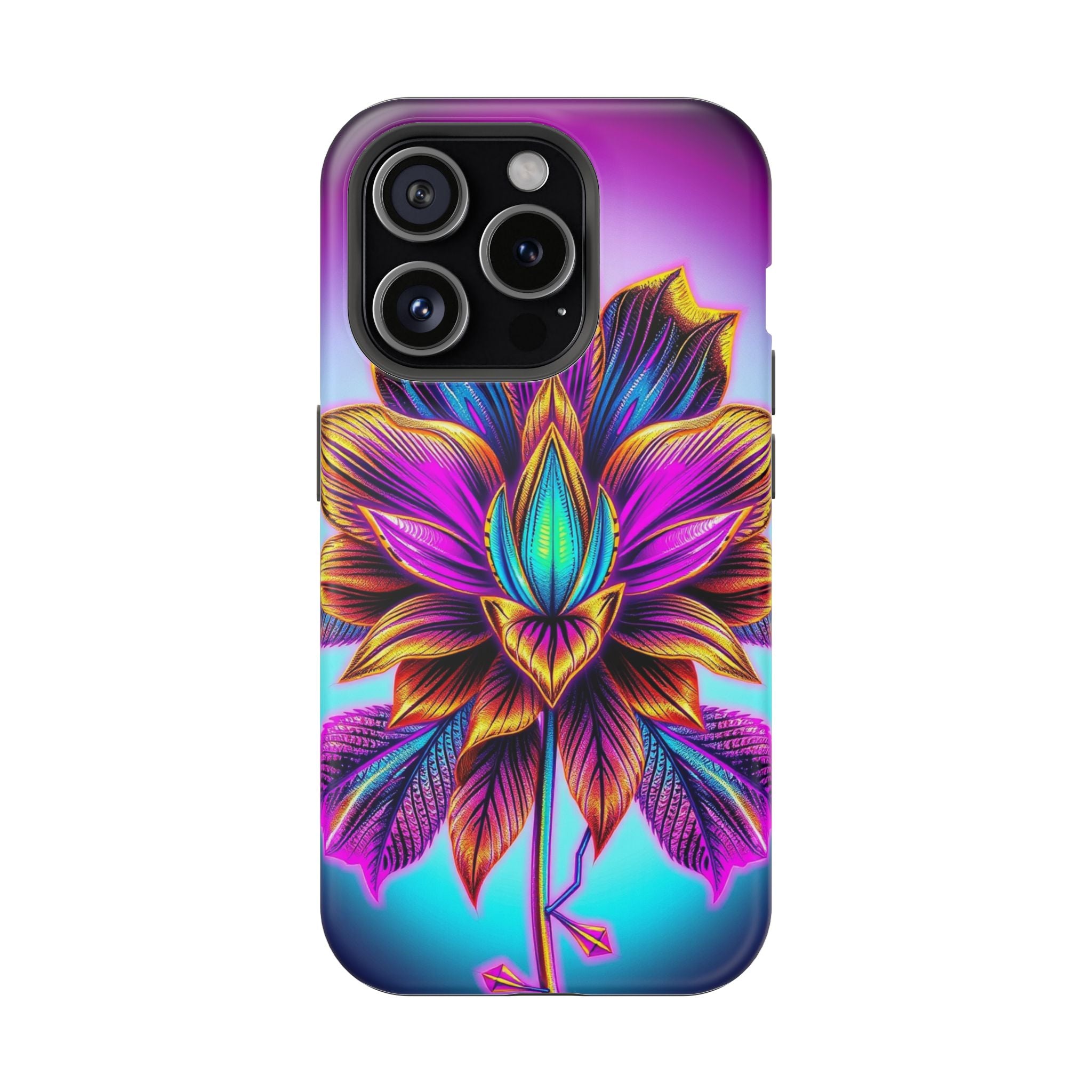 iPhone Floral Gold Foil Mystic Art Bold Modern Everyday Snap Case · iPhone Case