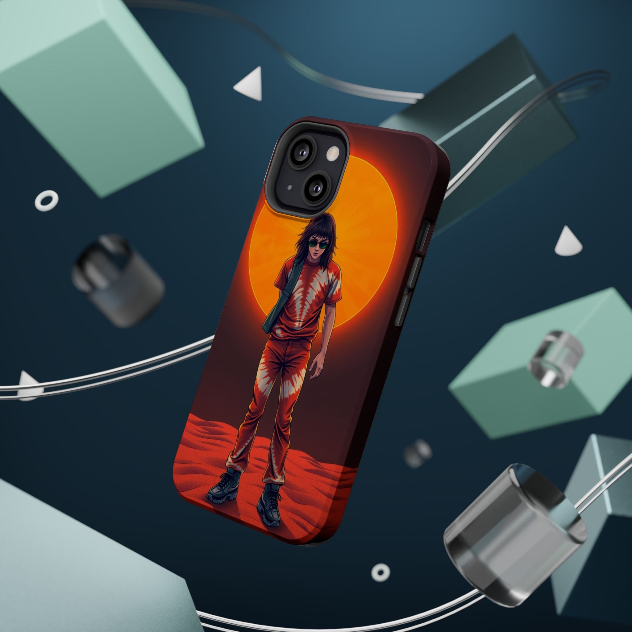 iPhone Tie-Dye 60s Enchanted Art Bold Modern Everyday Snap Case · iPhone Case