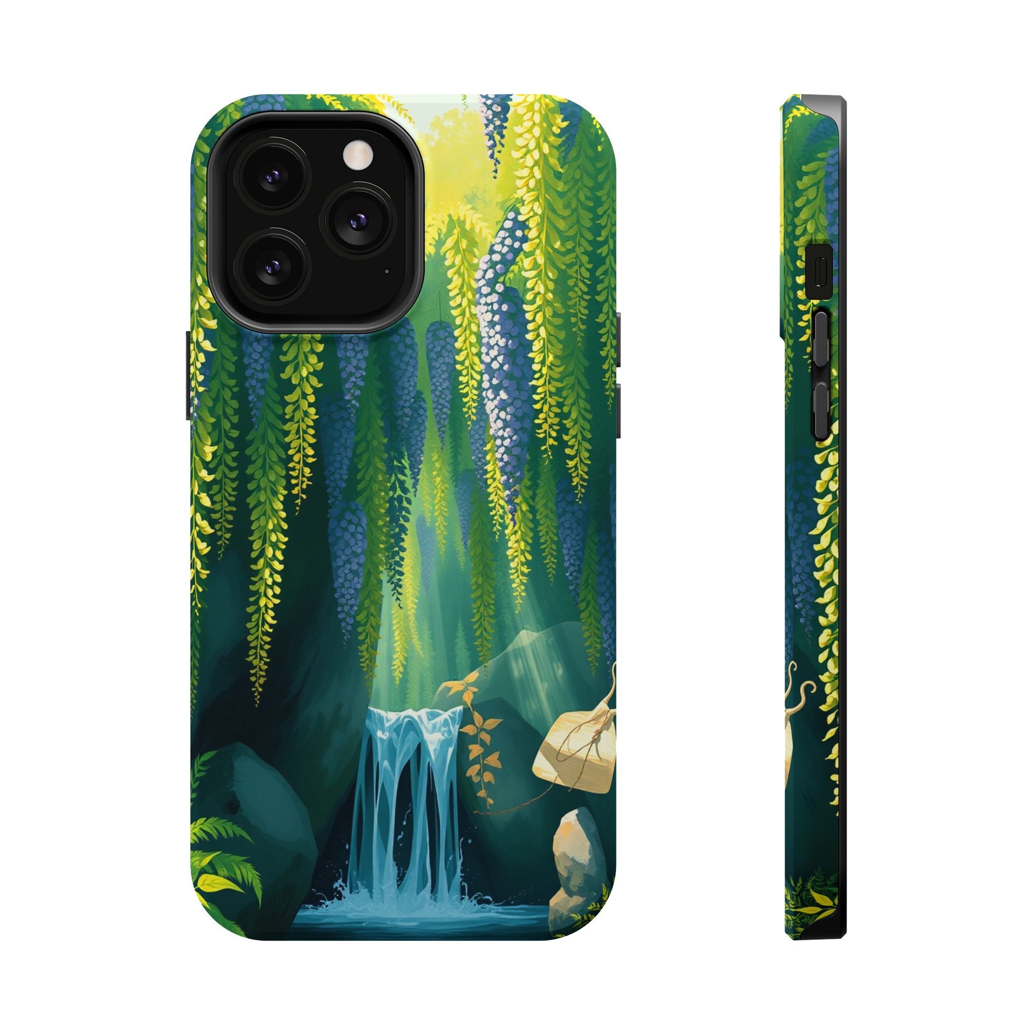 iPhone Wisteria Cascade Mystic Art Bold Modern Everyday Snap Case · iPhone Case