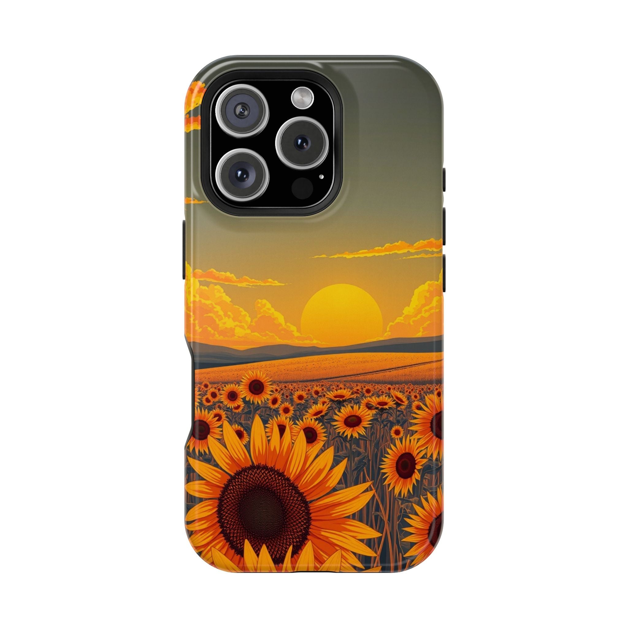 iPhone Vibrant Sunflower Prairie Design Slim Everyday iPhone Designer · iPhone C