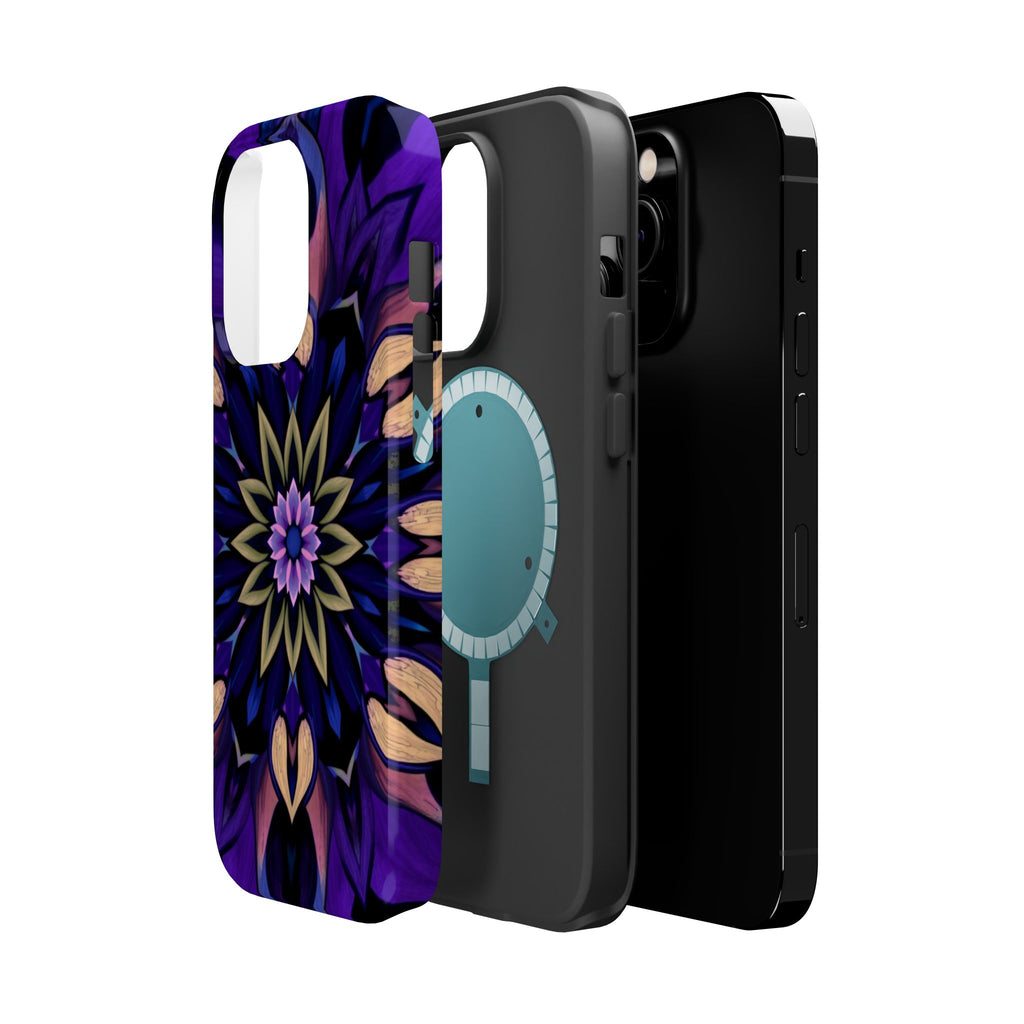 iPhone Floral Mandala Mystic Art Bold Modern Everyday Snap Case · iPhone Case
