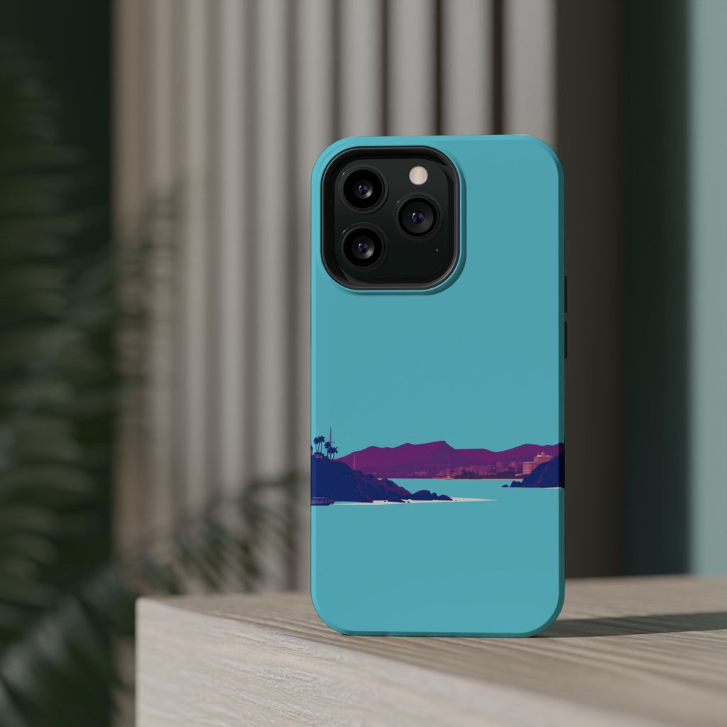 iPhone Hibiscus Coast Mystic Art Bold Modern Everyday Snap Case · iPhone Case