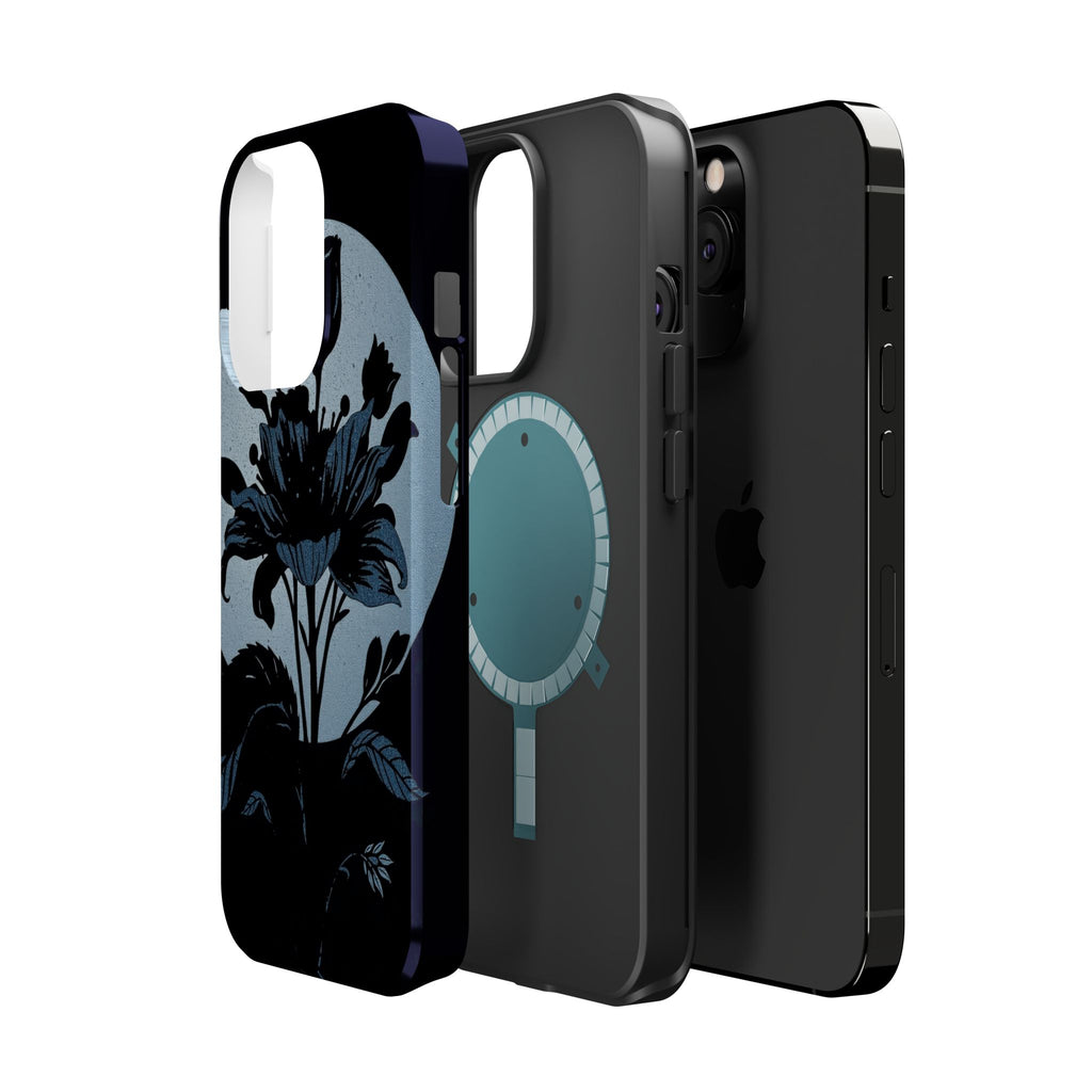 iPhone Radiant Floral Silhouette Design Slim Everyday Designer Case · iPhone Cas