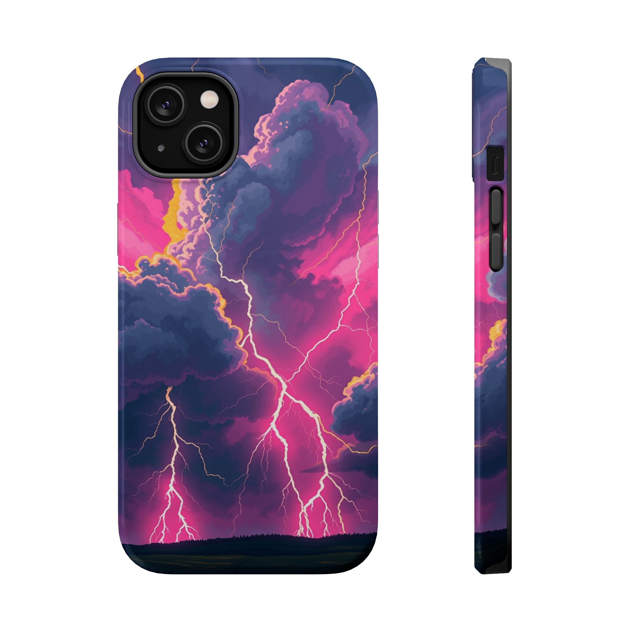 iPhone Serene Thunderstorm Sky Design Slim Everyday Designer Case · iPhone Case