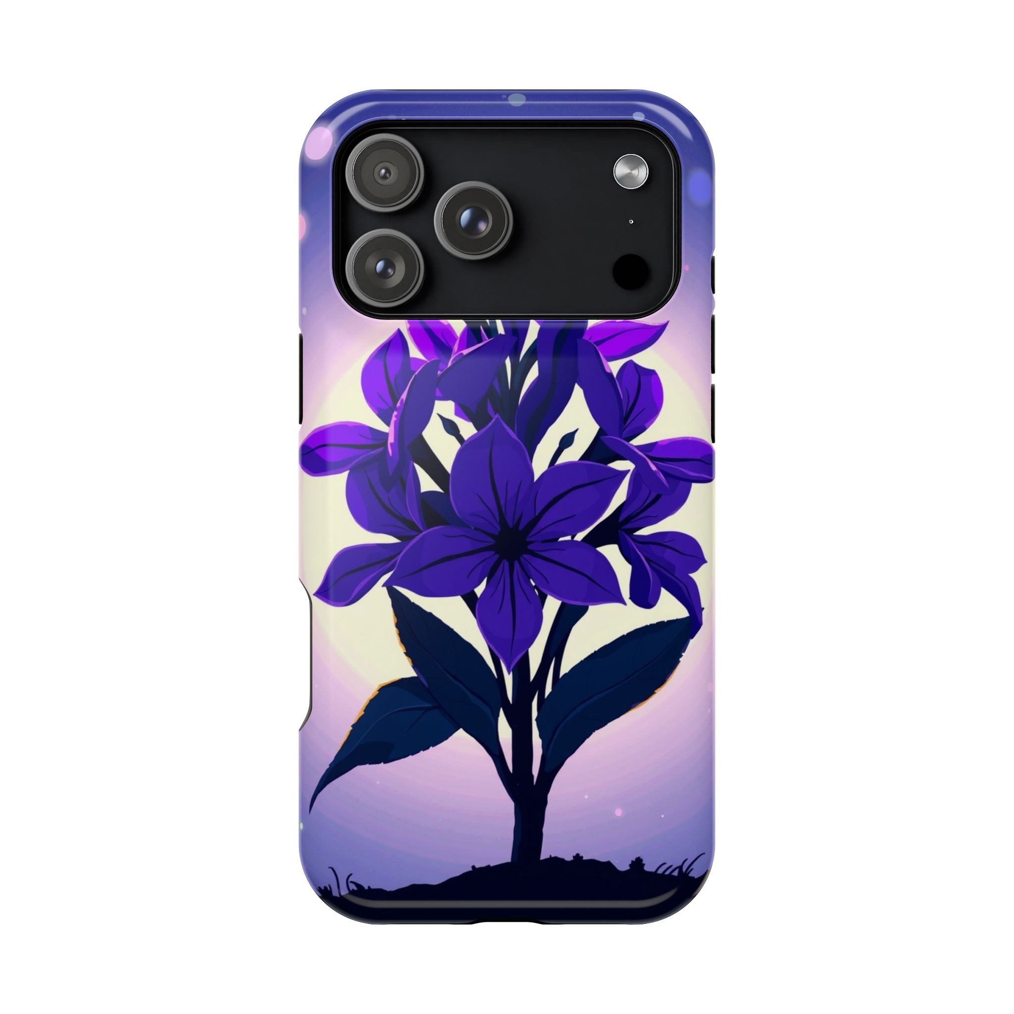 iPhone Floral Crown Mystic Art 13 Bold Modern Everyday Snap Case · iPhone Case