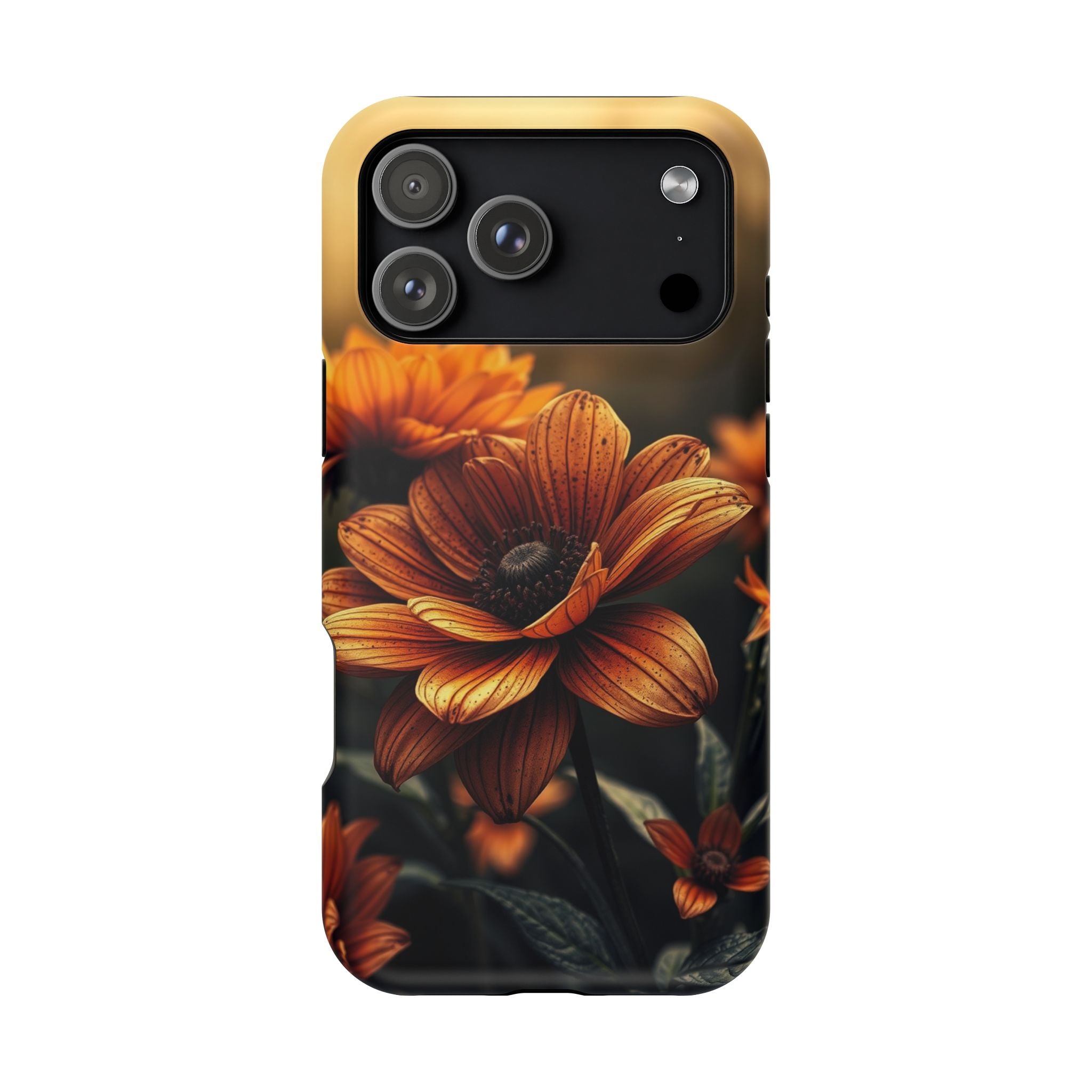 iPhone Radiant Floral Ombre Design Bold Modern Everyday Snap Case · iPhone Case