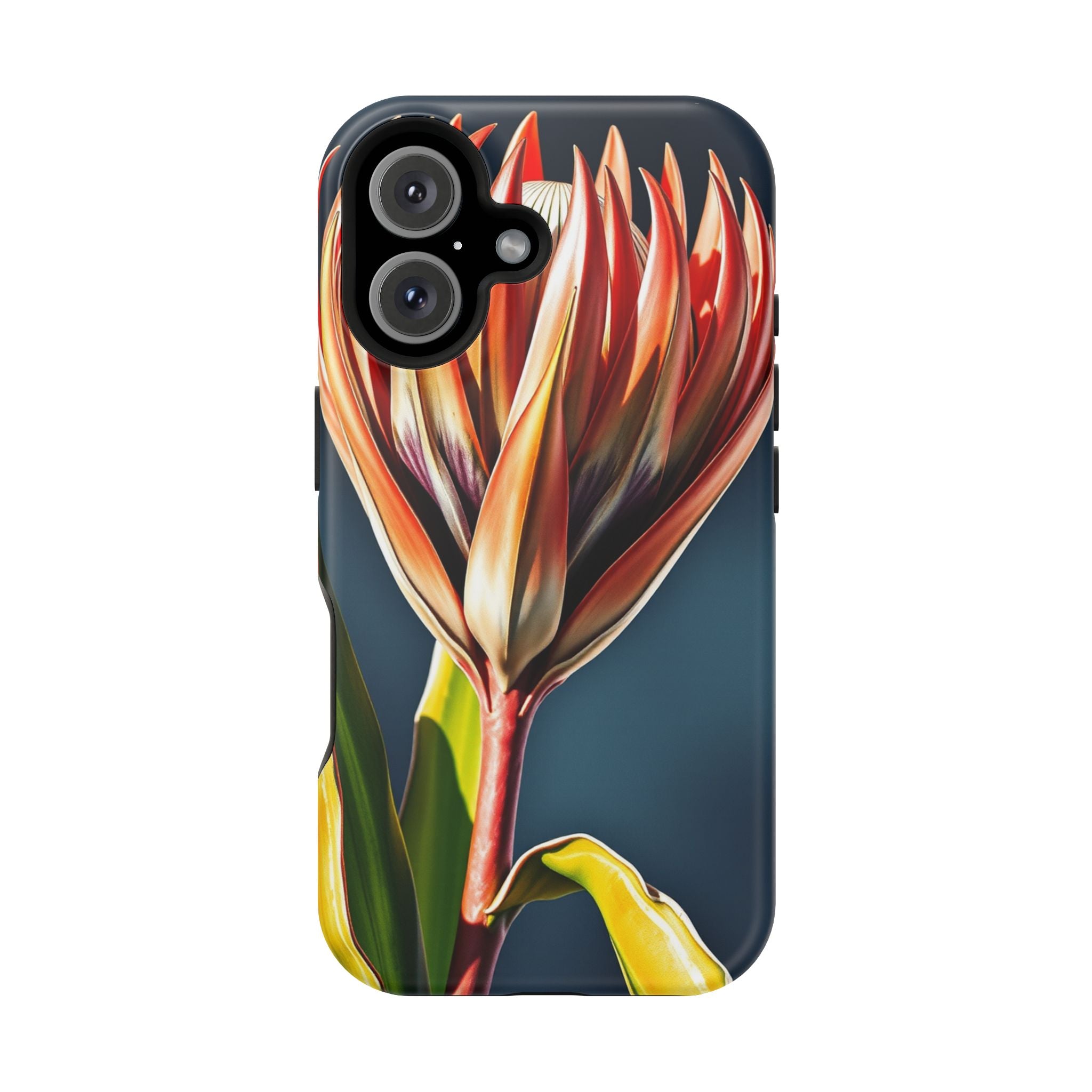 iPhone Protea Bold Vibrant Watercolor Slim Snap Case Ga · iPhone Case