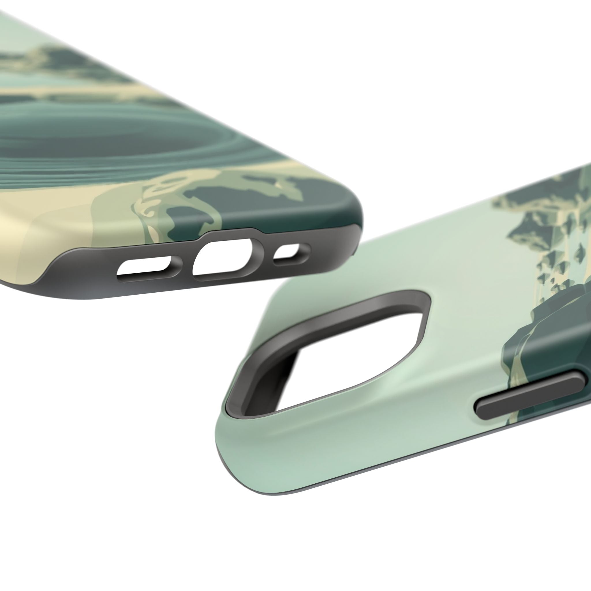 iPhone Radiant Tidal Pool Design Bold Modern Everyday Snap Case · iPhone Case